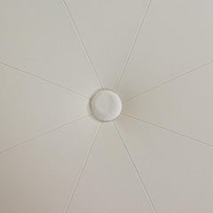 Star Ottoman in Fine Italian Brushed Cotton 48"