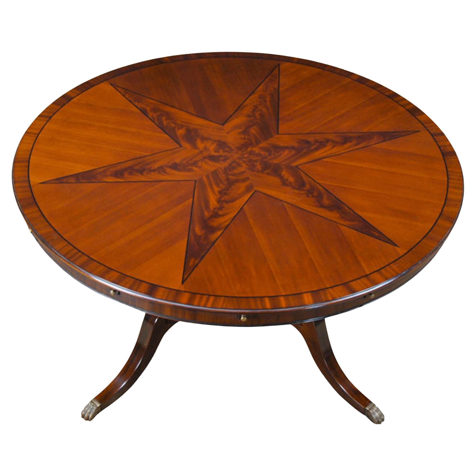 Star Perimeter Dining Table  For Sale