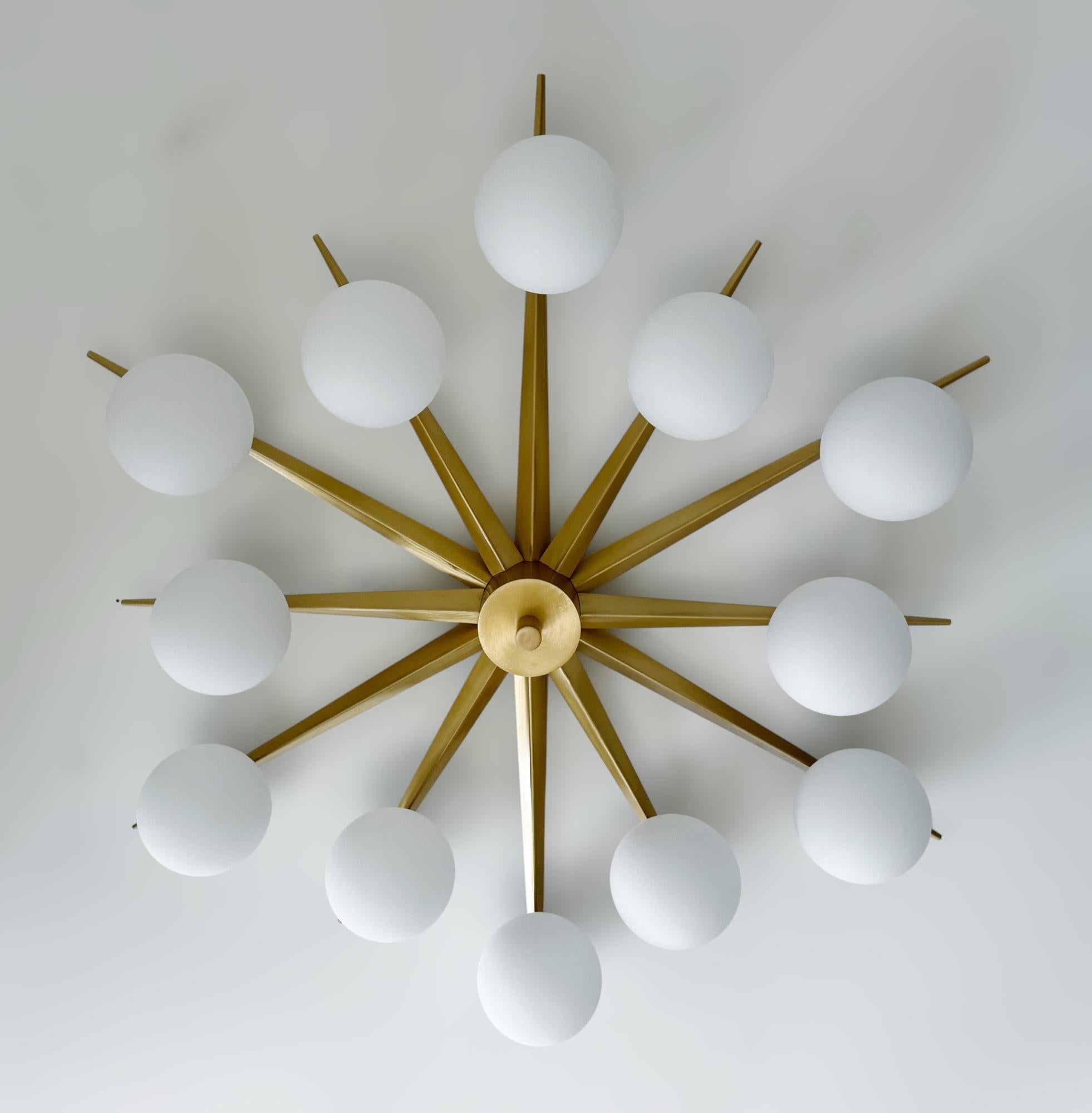 Star Piccolo Flush Mount by Fabio Ltd In New Condition For Sale In Los Angeles, CA