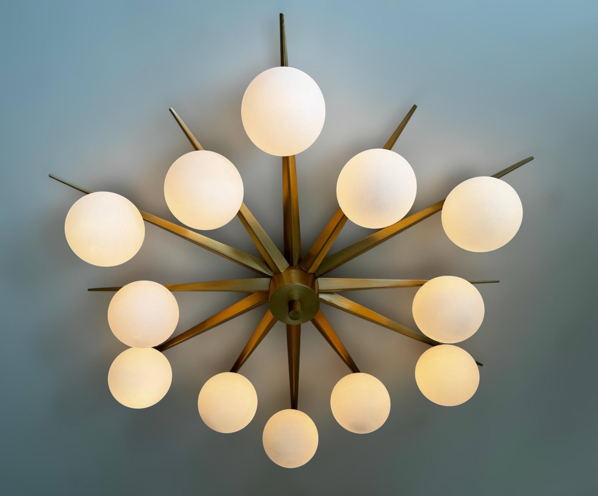 Star Piccolo Flush Mount by Fabio Ltd For Sale 1