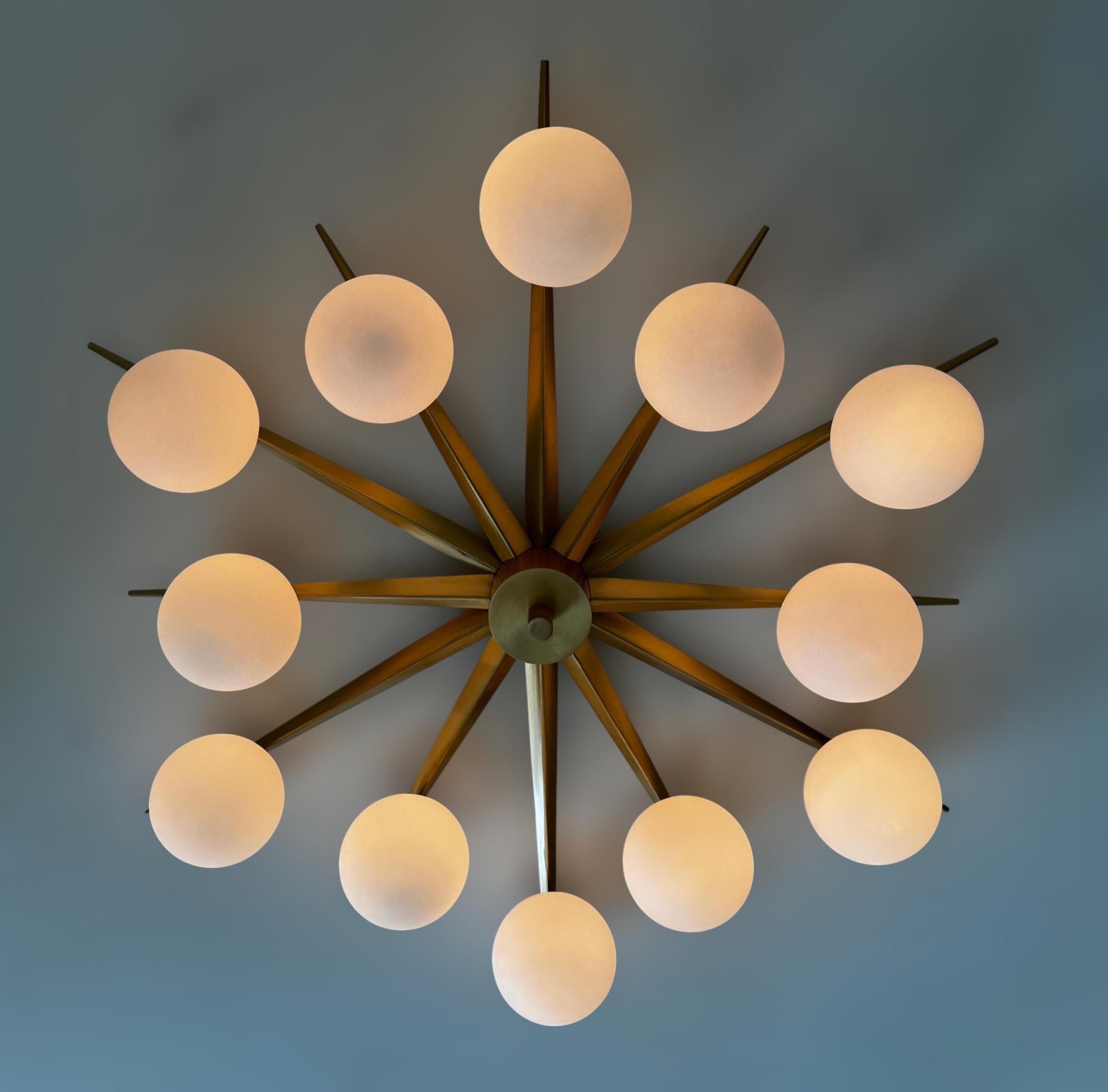 Star Piccolo Flush Mount by Fabio Ltd For Sale 2