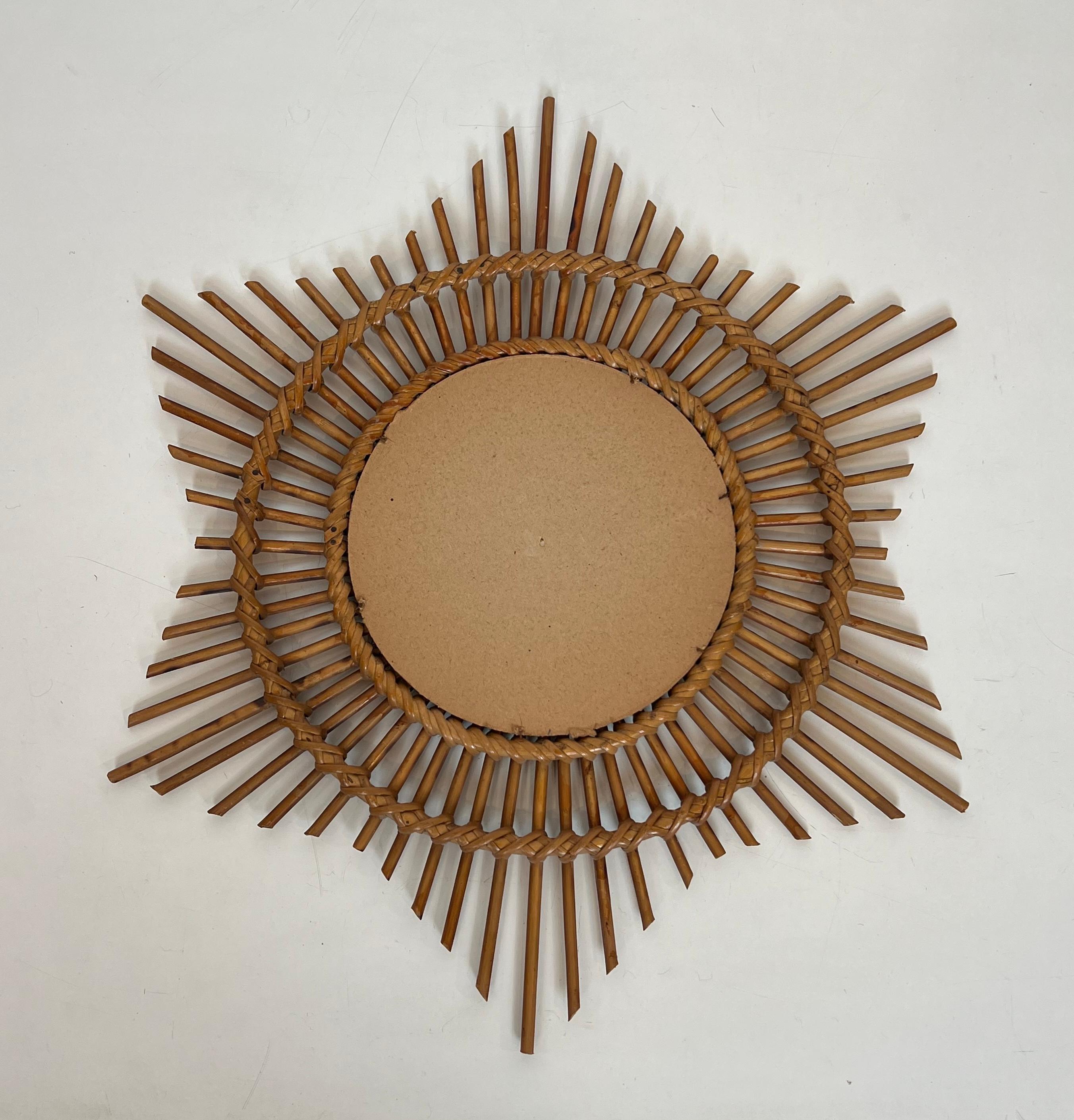 Star Rattan Mirror For Sale 11