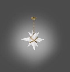 STAR18 Star Rock Crystal Chandelier by Phoenix