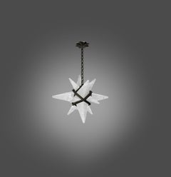 STAR14 Star Rock Crystal Chandelier by Phoenix