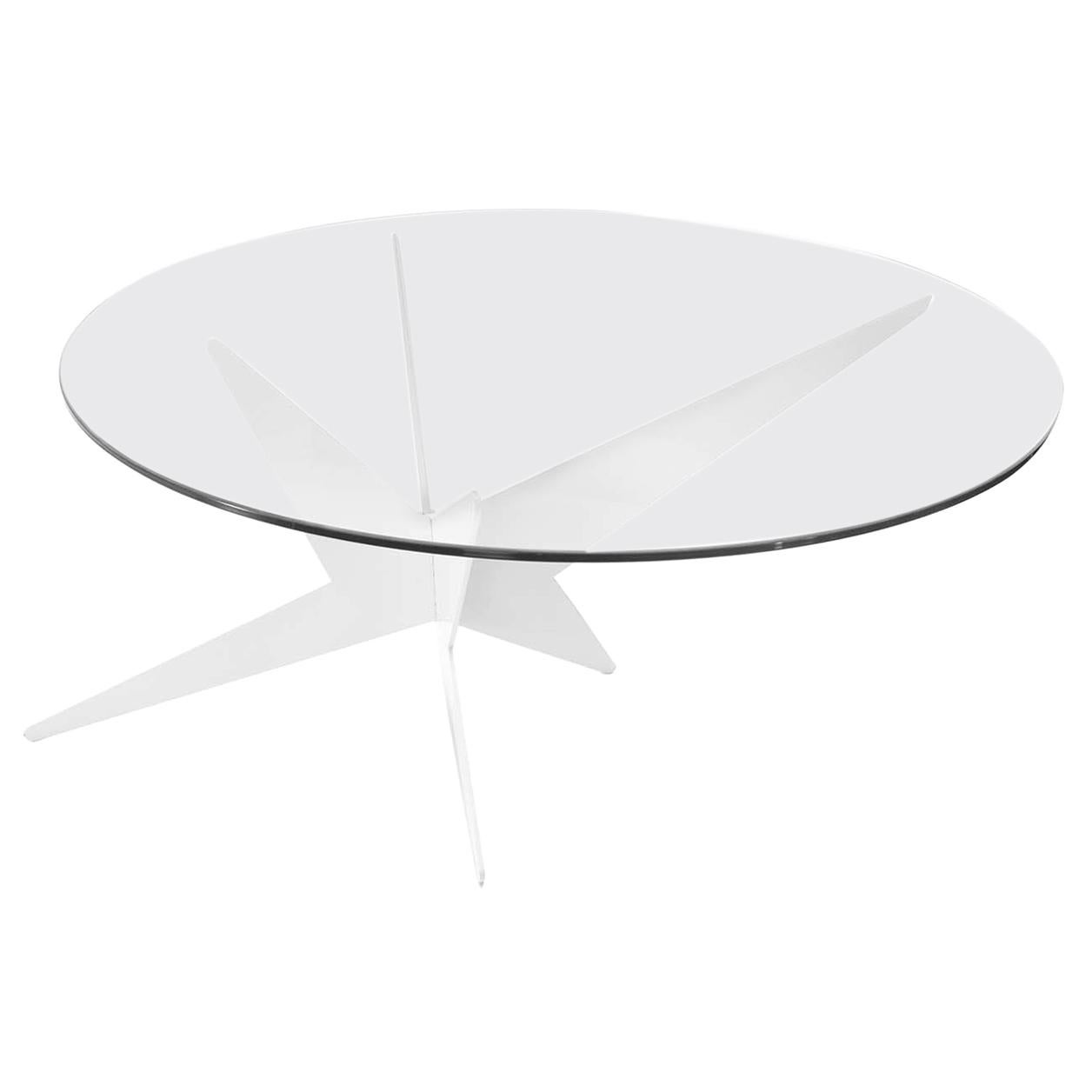 Star Round Coffee Table by Antonio Pio Saracino