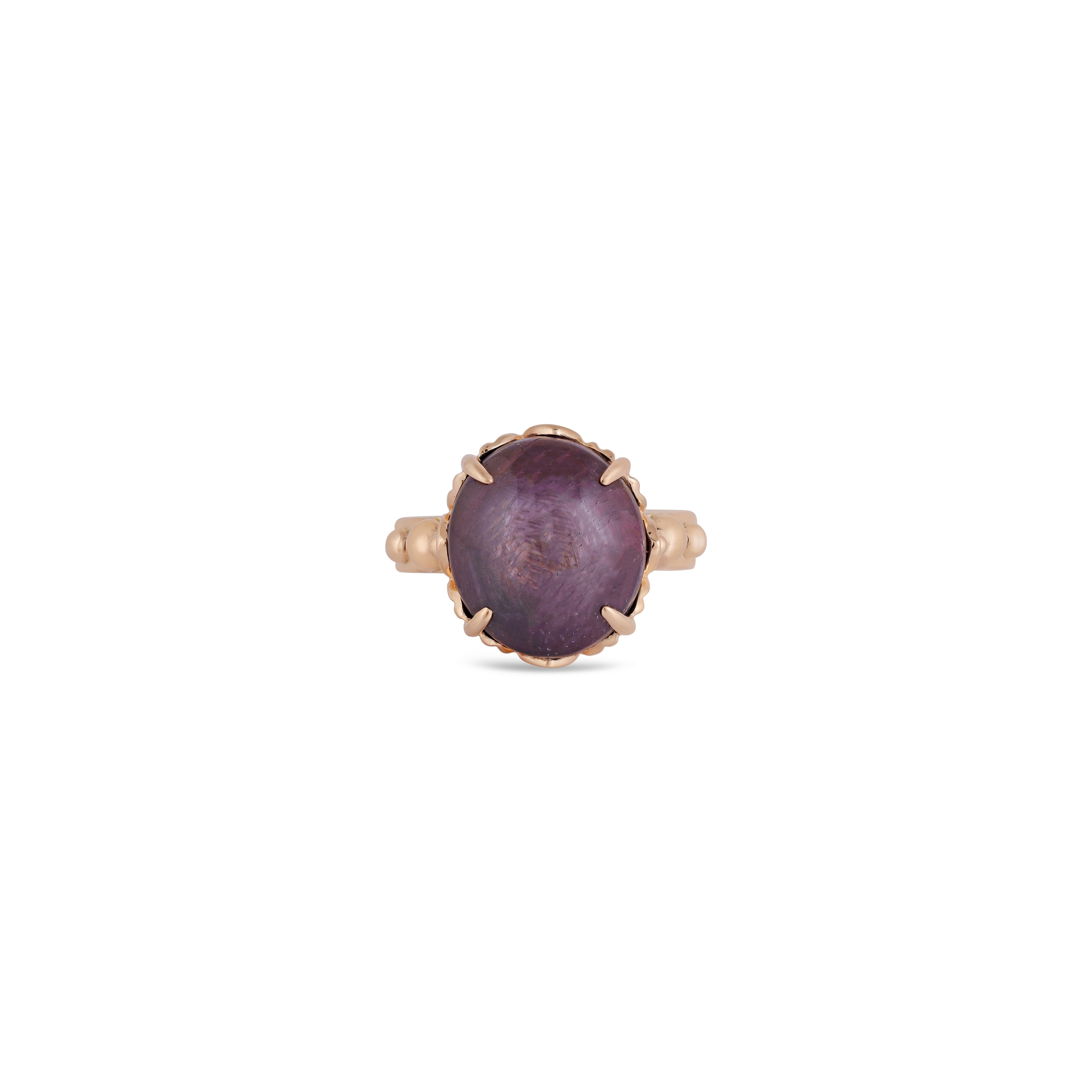 Star Ruby 6 Line - 20.39 Carat
18KT White Gold
