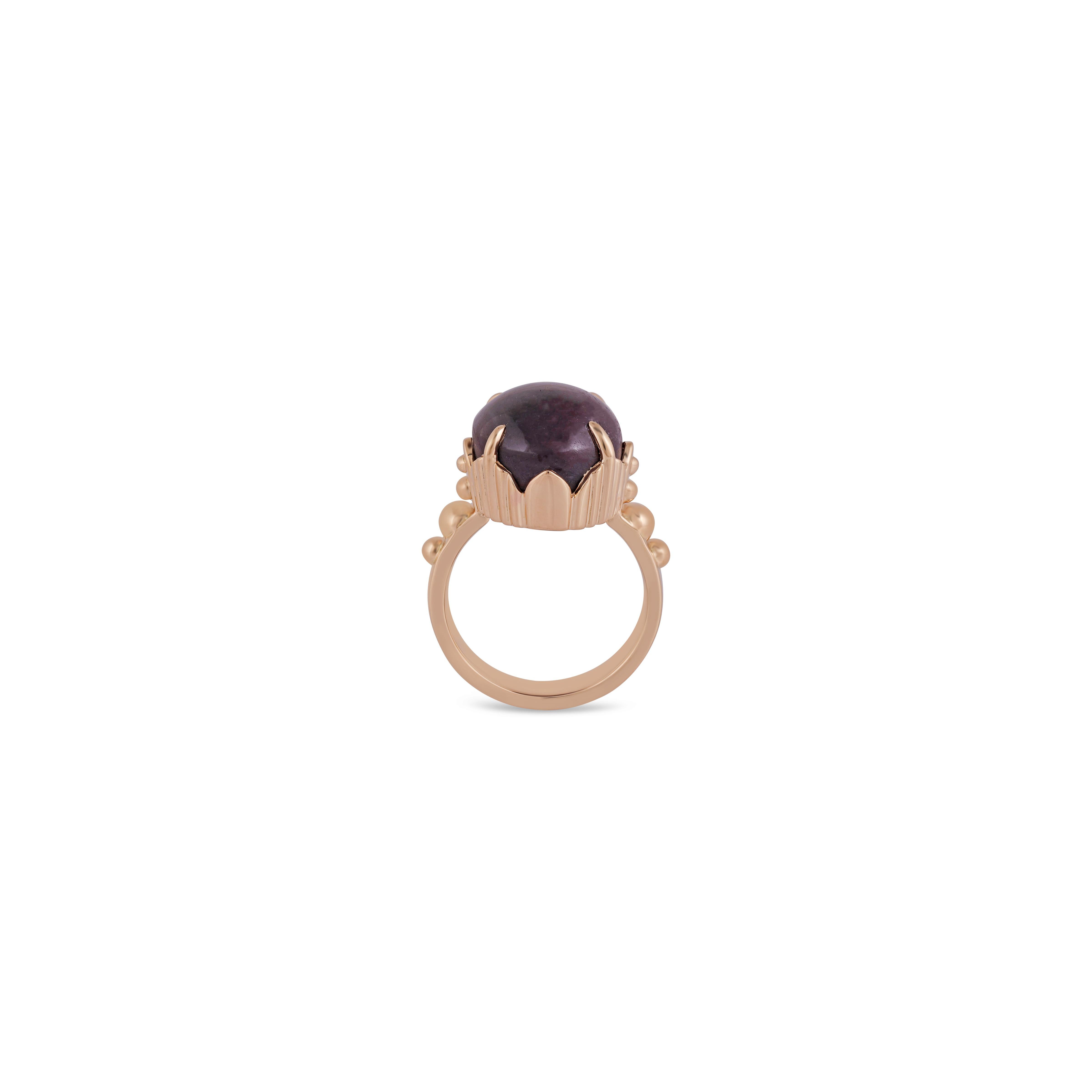 ruby star sapphire ring