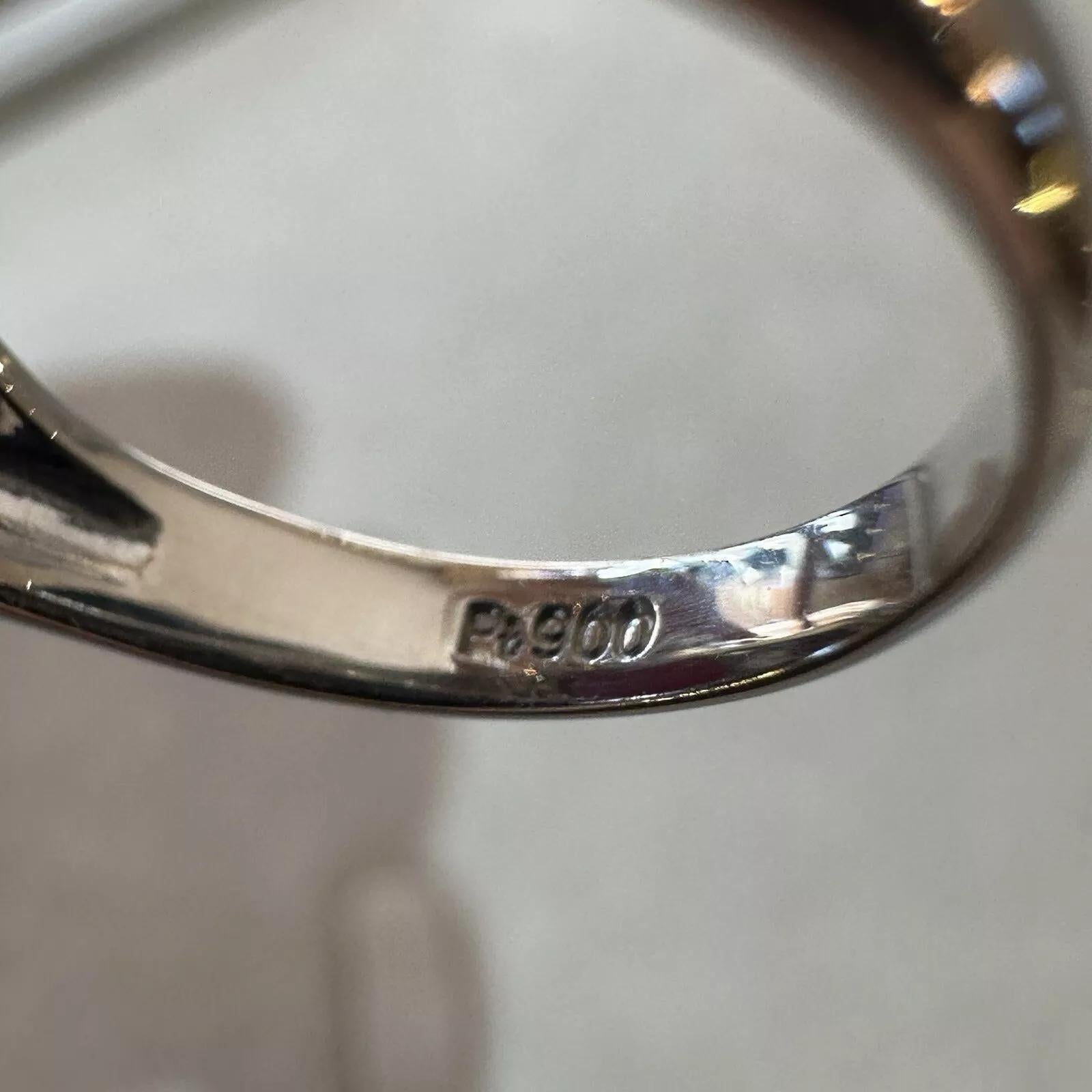 Anillo Bailarina de Rubí Estrella de 8,90 quilates y Diamantes en Platino en venta 3
