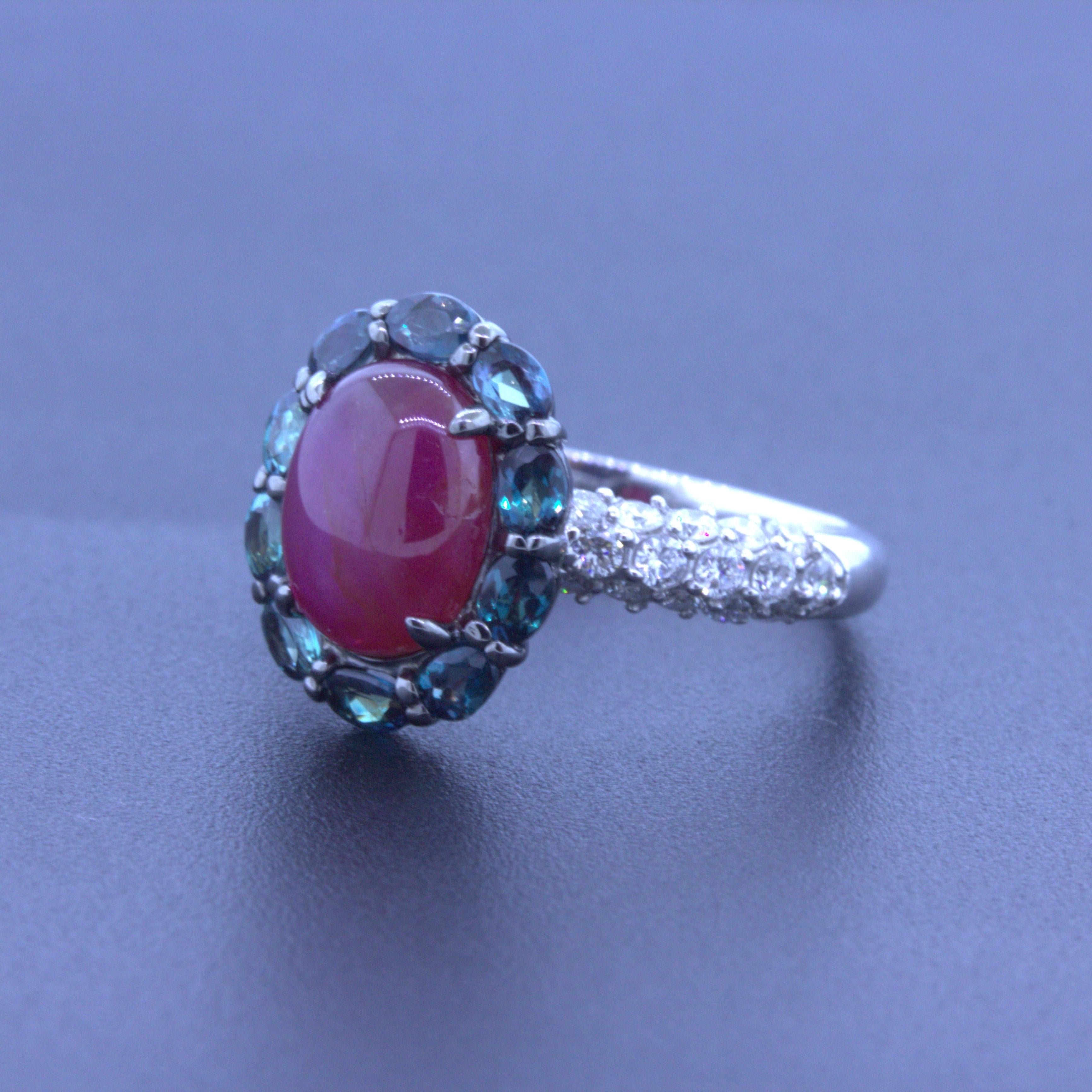 alexandrite and ruby