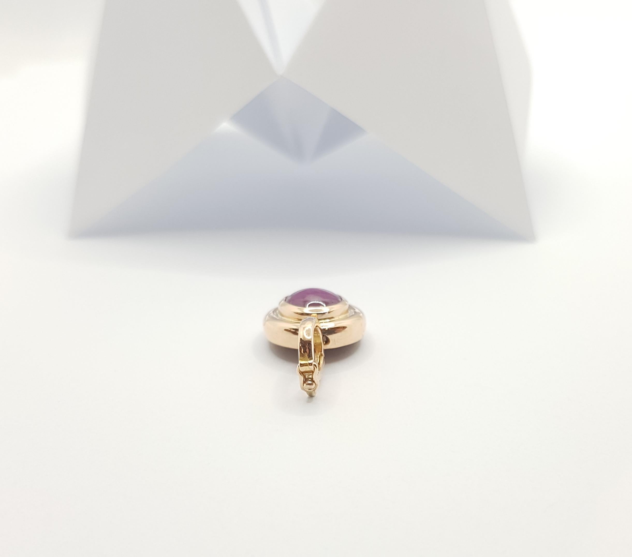 ruby star pendant