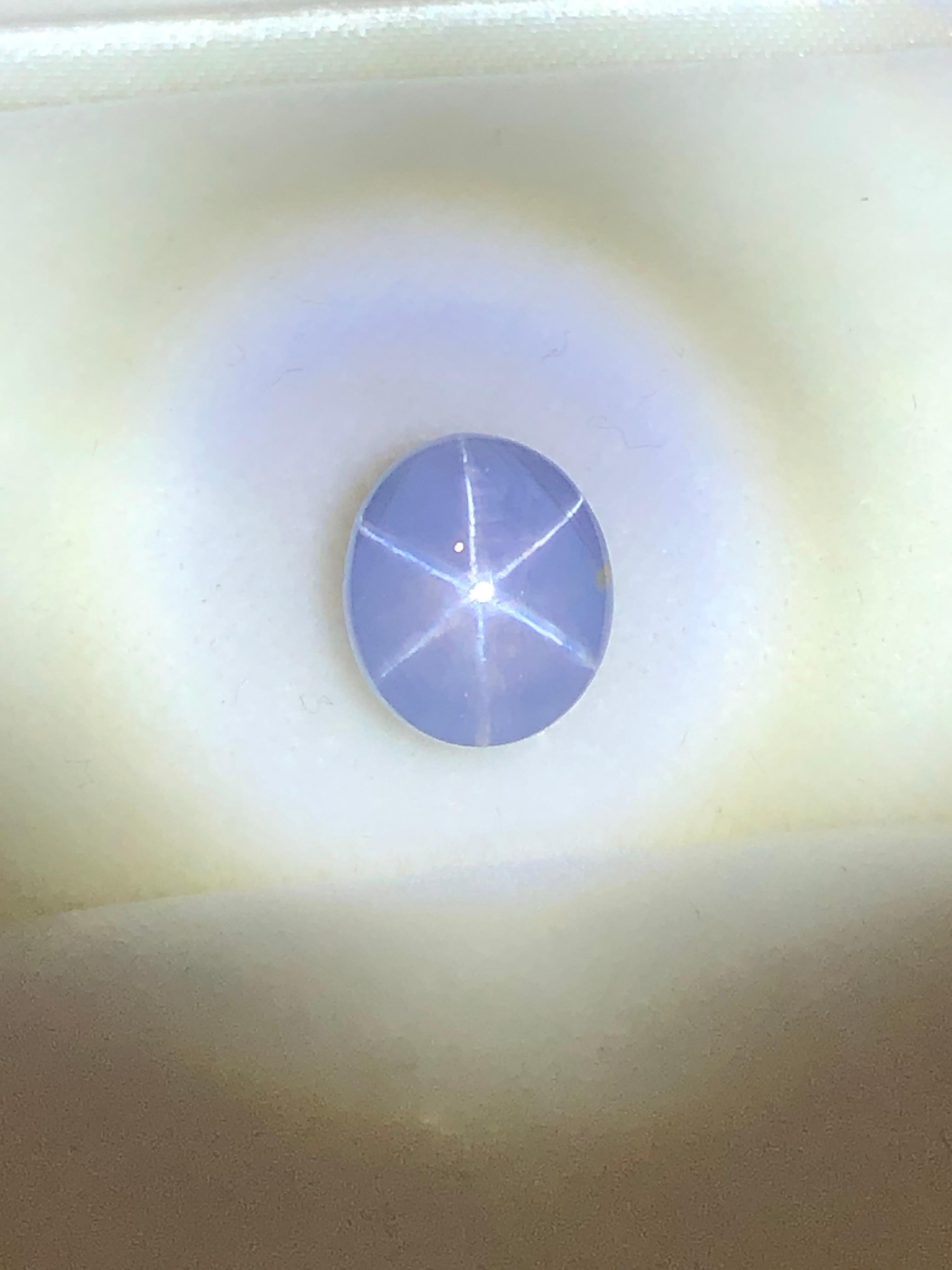 Oval Cut Star Sapphire 8.59 Carat 
