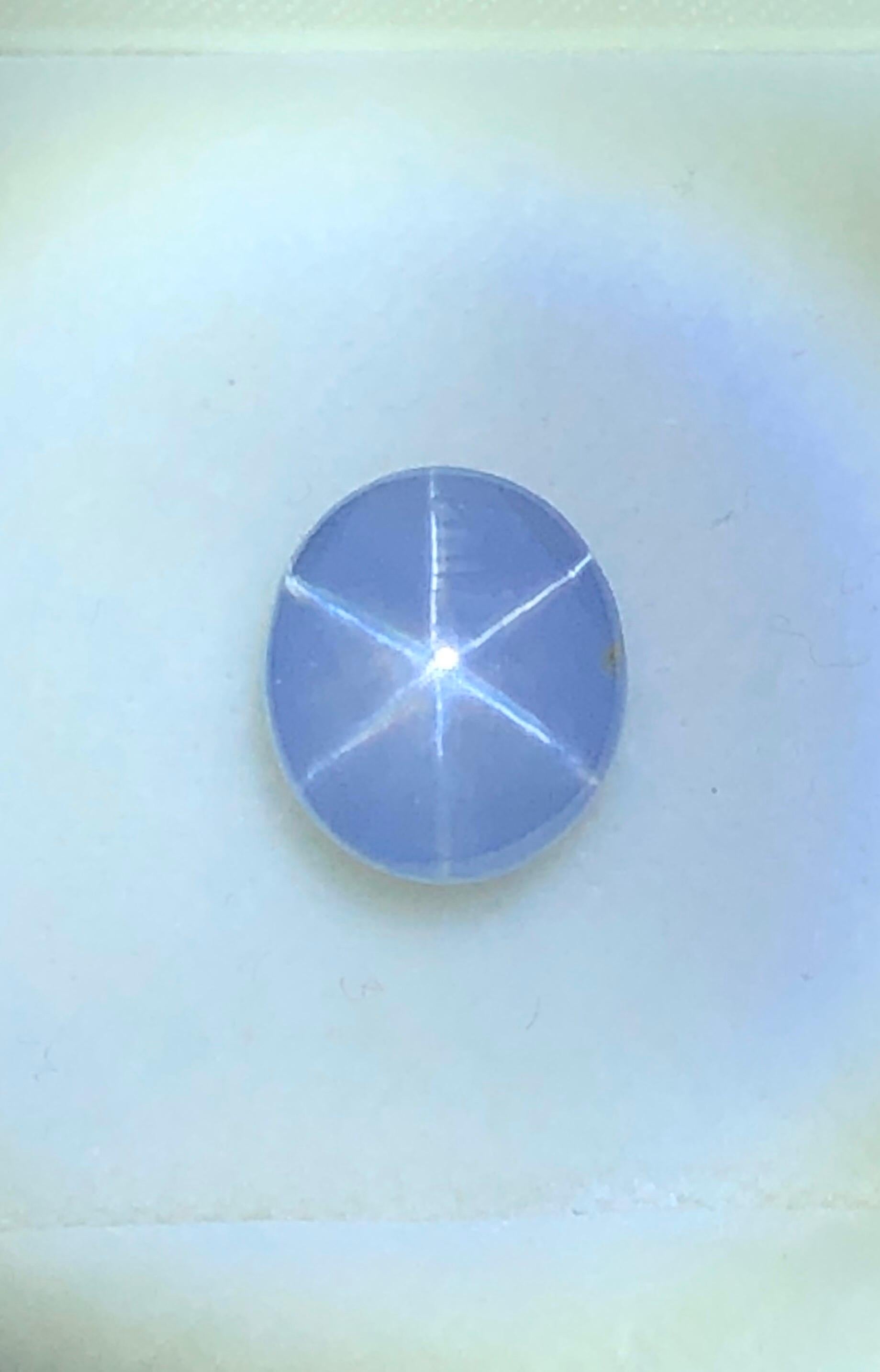 Star Sapphire 8.59 Carat  In New Condition In Beverly Hills, CA