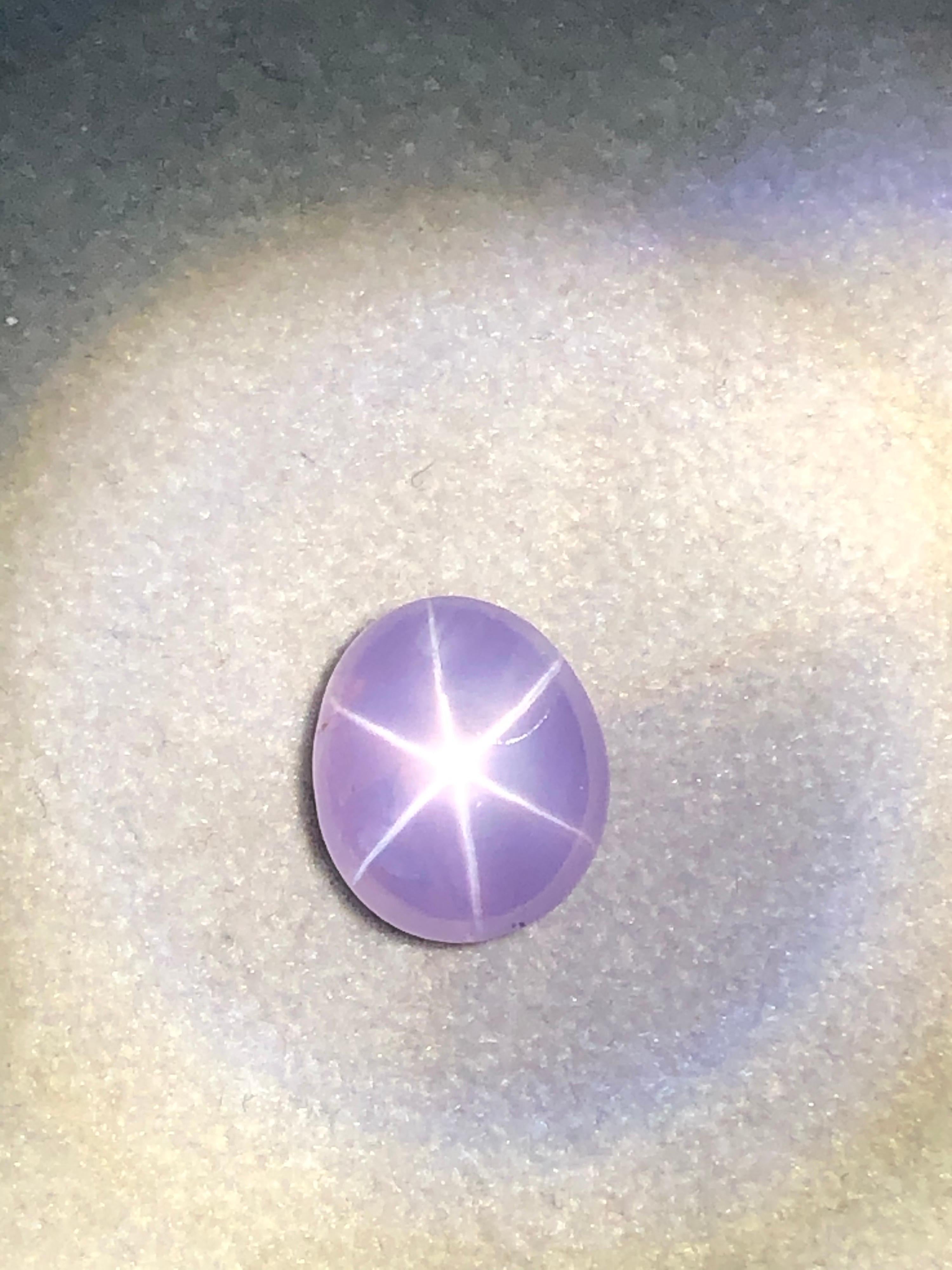 Contemporary Star Sapphire 8.60 Carat