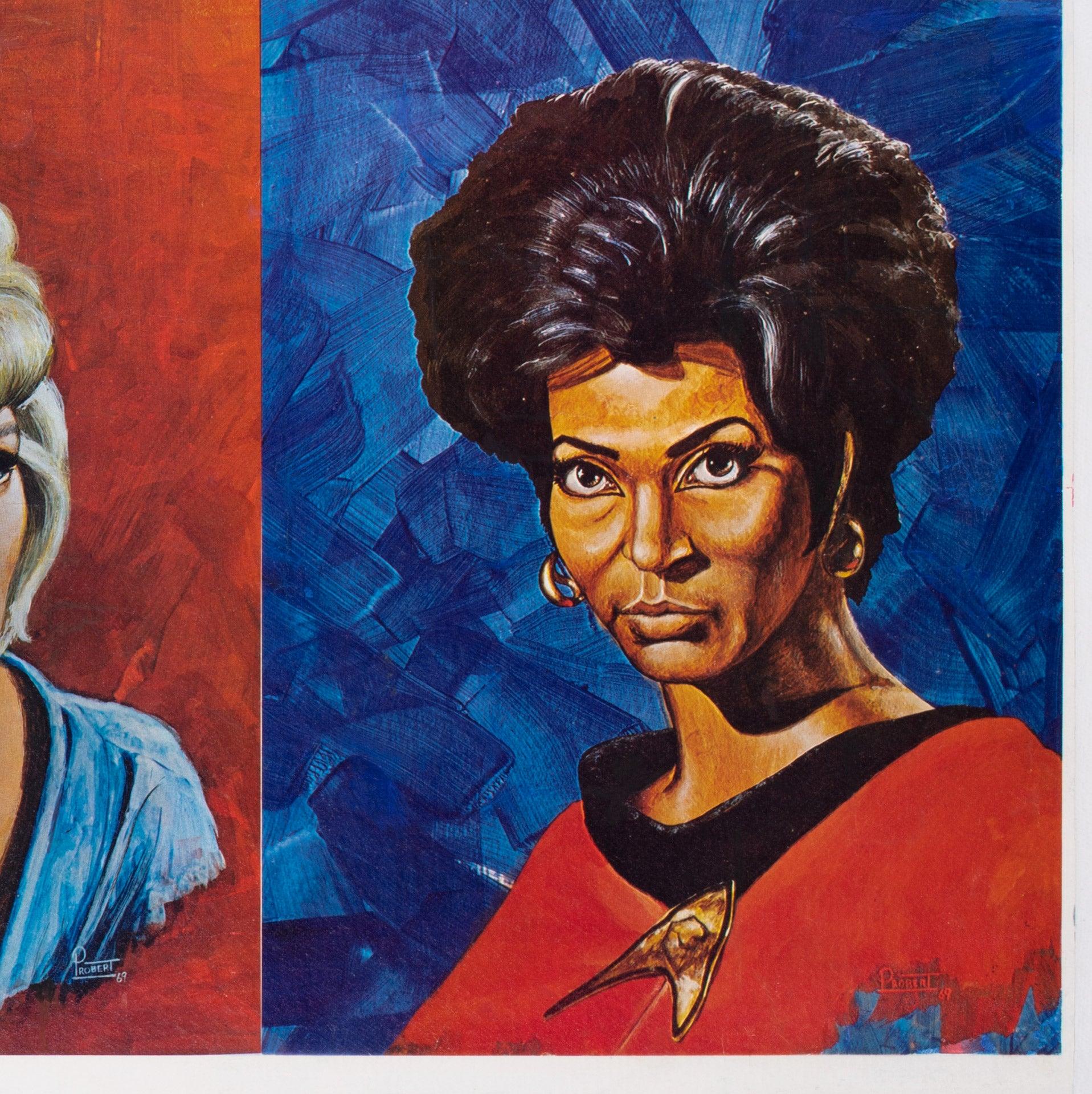 Star Trek 1970s US Printer's Proof Poster, Andrew Probert For Sale at ...