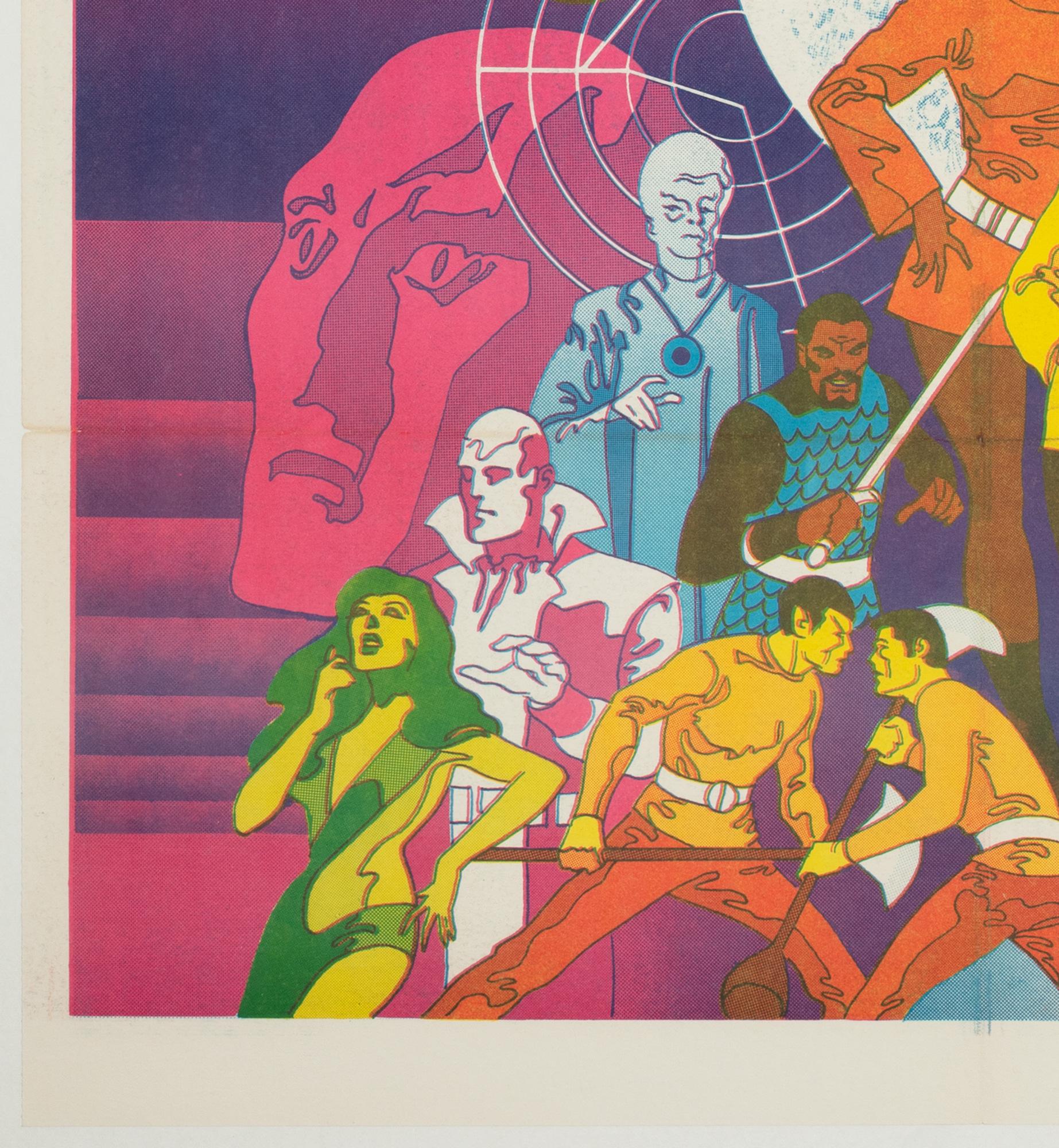 Affiche spéciale de Star Trek des années 1970, Steranko en vente 1
