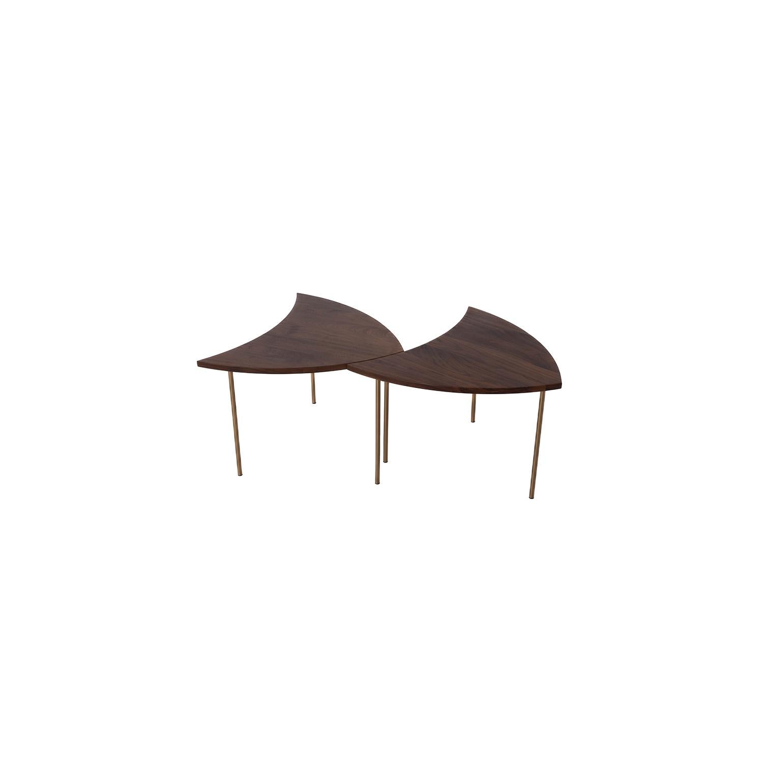 Scandinaving Modern Hvidt and Molgaard Pinwheel Occasional Table For Sale 1