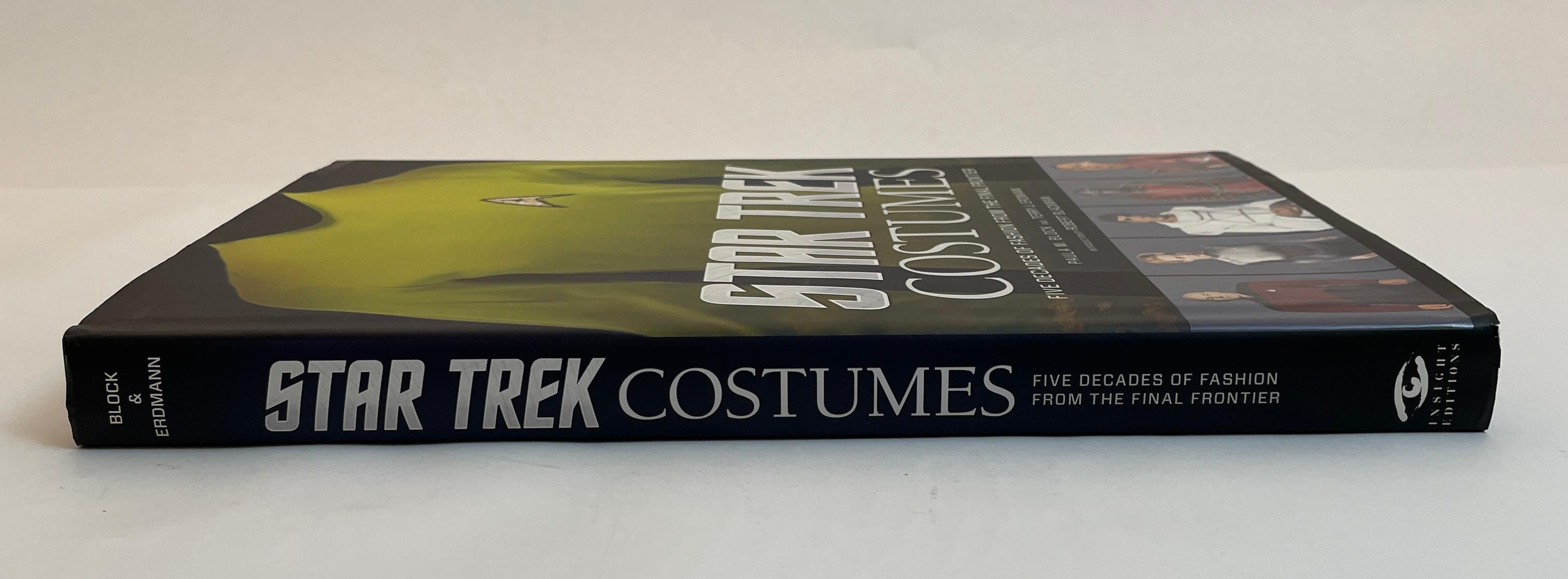 Star Trek: Costumes: Five decades of fashion from the Final Frontier Hardcover by Paula M. Block.
This deluxe book showcases the unique costumes of the Star Trek saga, taking in fifty years of iconic and hugely influential designs. Drawing on the