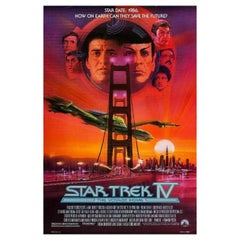 Vintage Star Trek IV: The Voyage Home, Unframed Poster, 1986