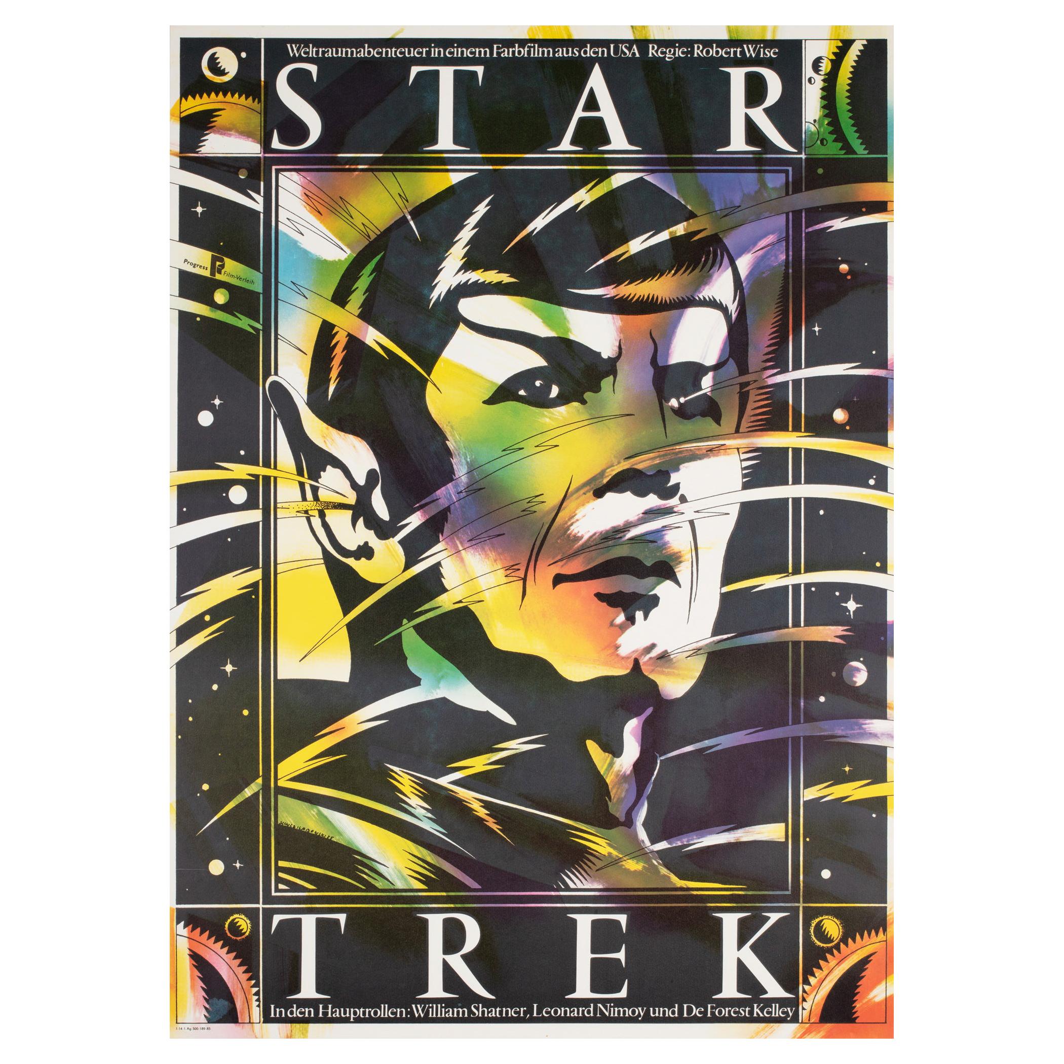 Star Trek Original East German Film Movie Poster, 1985