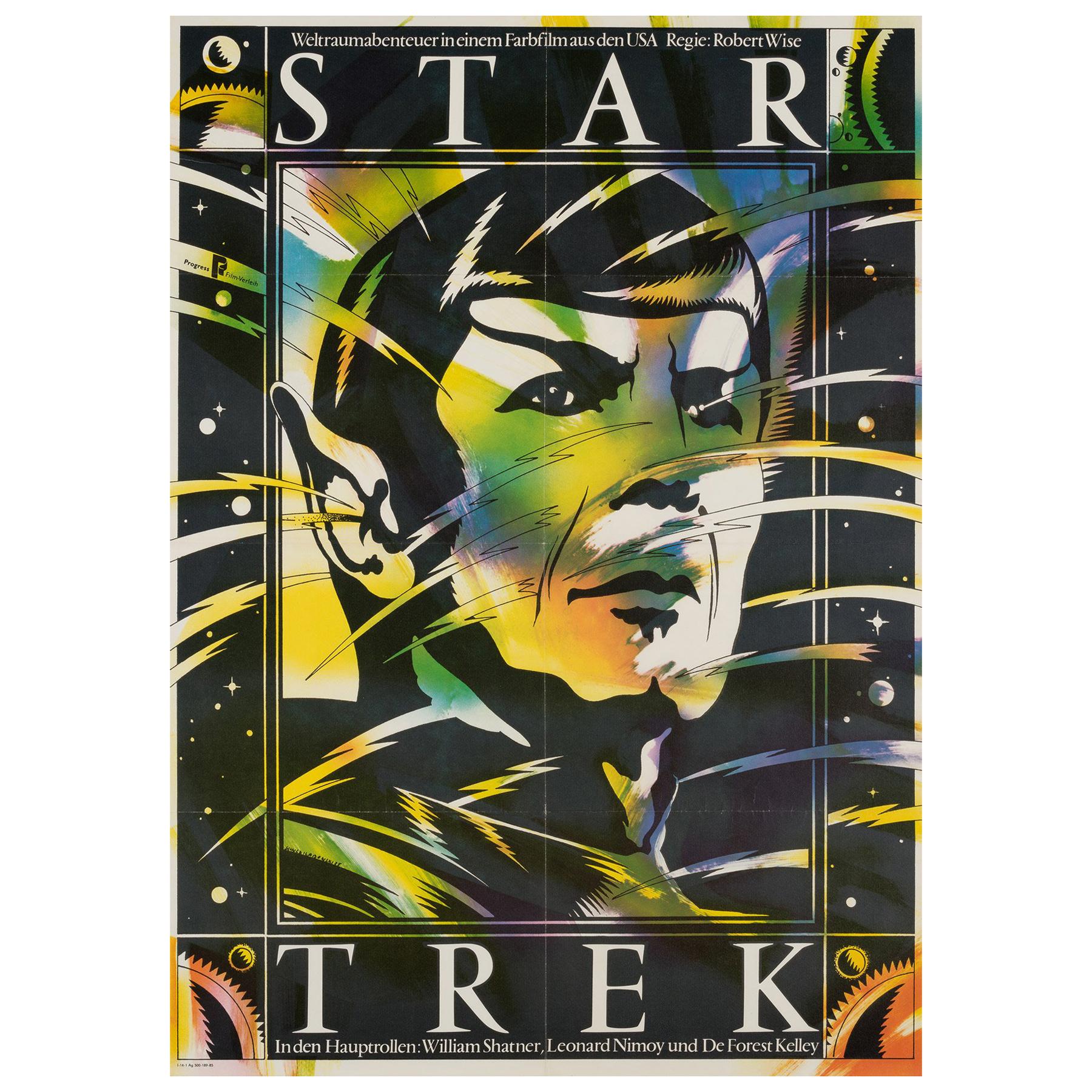 Star Trek Original East German Film Poster, 1985