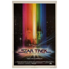 Star Trek The Motion Picture 1979 U.S. One Sheet Film Poster