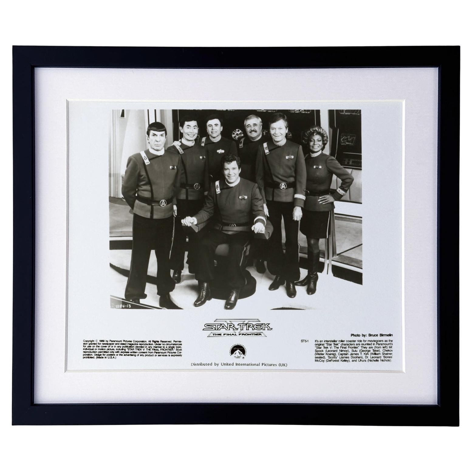 Star Trek V The Final Frontier 1989 Press Publicity Film Movie Still Framed