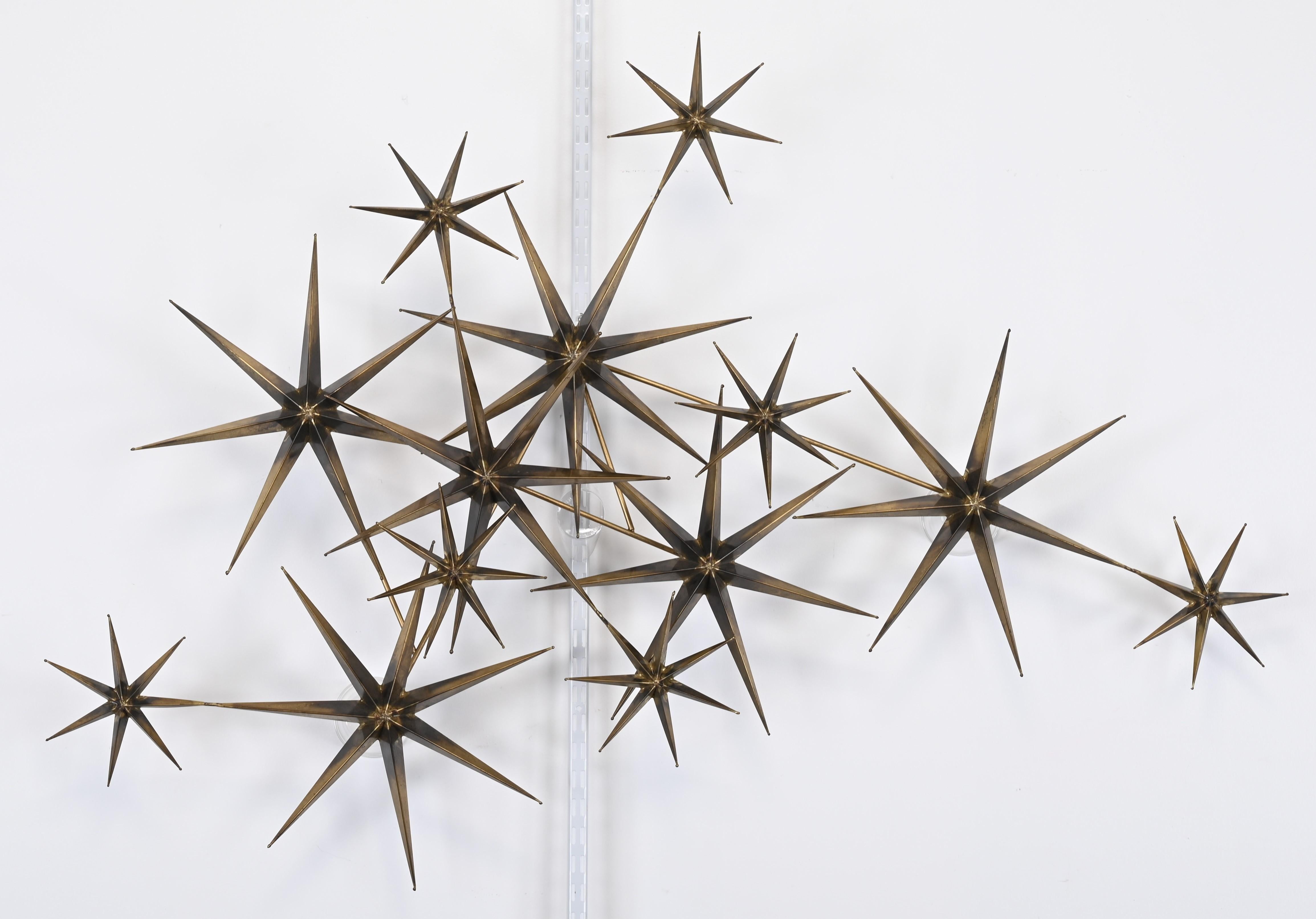 Star Wall Sculpture by Curtis Jere, 1981 1