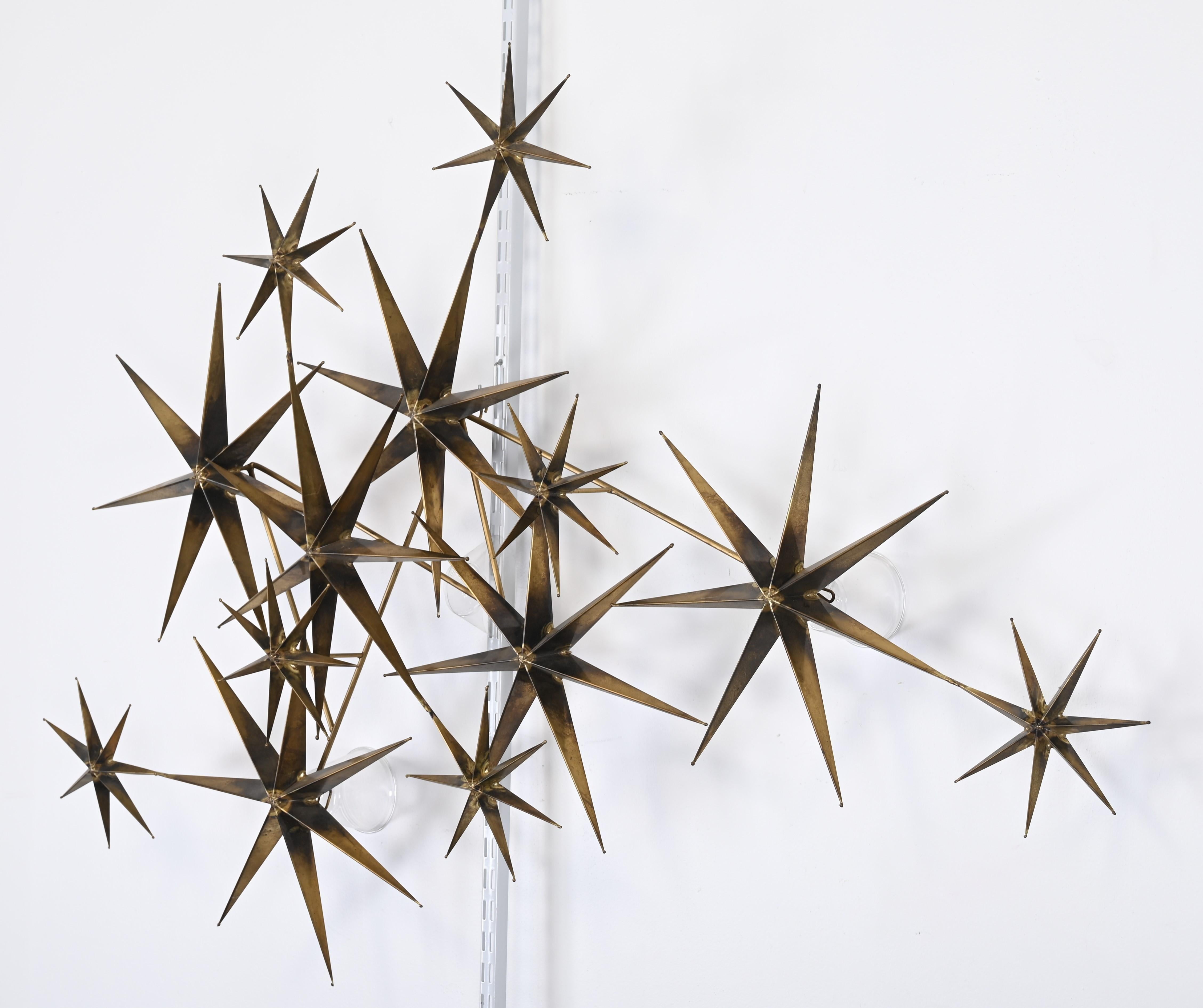 Star Wall Sculpture by Curtis Jere, 1981 2