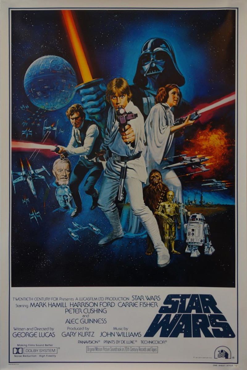 star wars plakat 1977