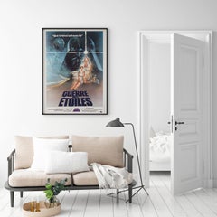 STAR WARS 1977 French Moyenne Film Movie Poster, TOM JUNG