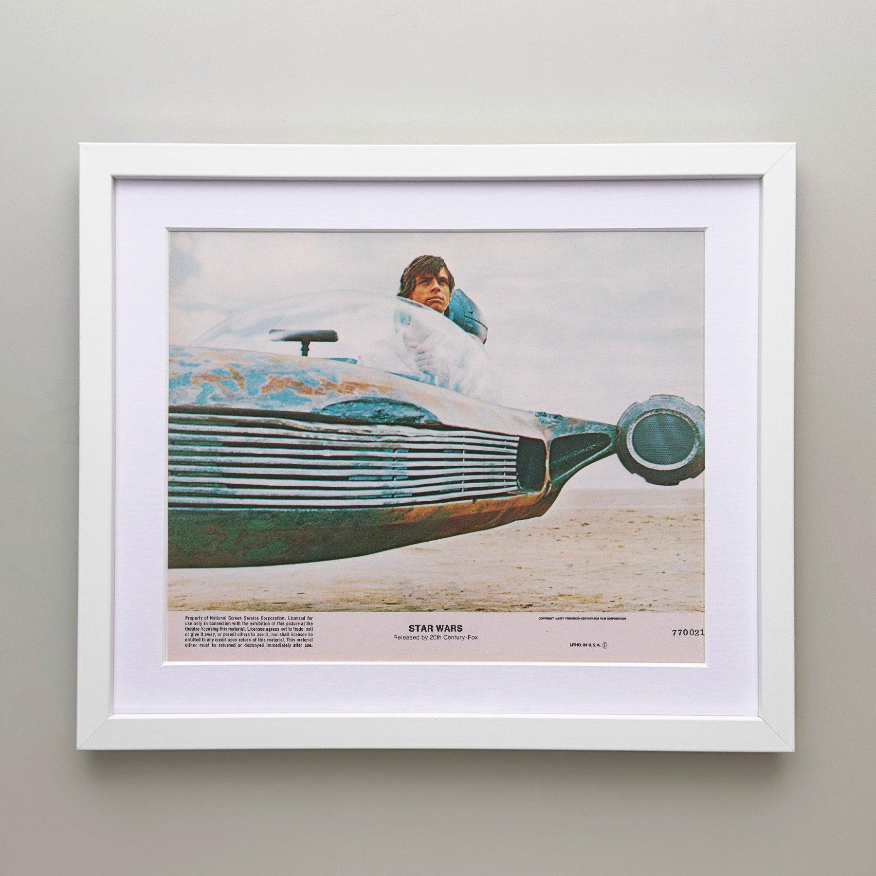 Américain Carte de lobby de Star Wars 1977 - encadrée en vente