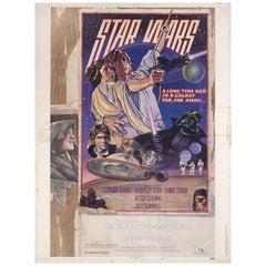 Star Wars 1977 U.S. 30 by 40 Film Poster