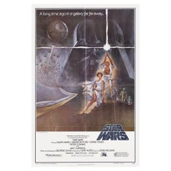 Star Wars 1977 U.S. Ein-Blatt-Filmplakat