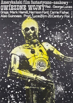 Star Wars 1979 Polish B1 Film Poster, Jakub Erol