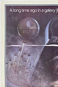 STAR WARS A NEW HOPE Original Vintage 1 Sheet Movie Poster Style A 2nd Printing