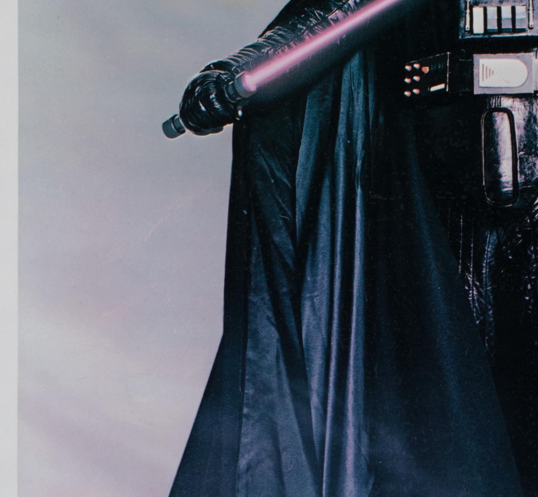 20th Century Star Wars Darth Vader 1977 Vintage Factor Inc Commercial Poster For Sale