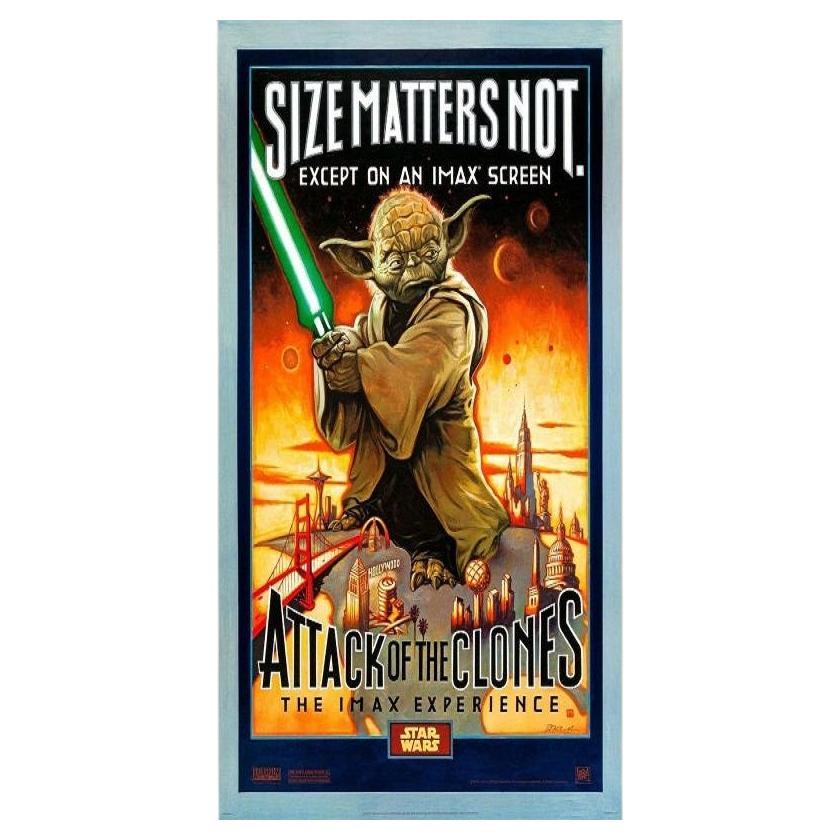 Star Wars: Episode II, Attack of The Clones, Unframed Poster, 2002 For Sale