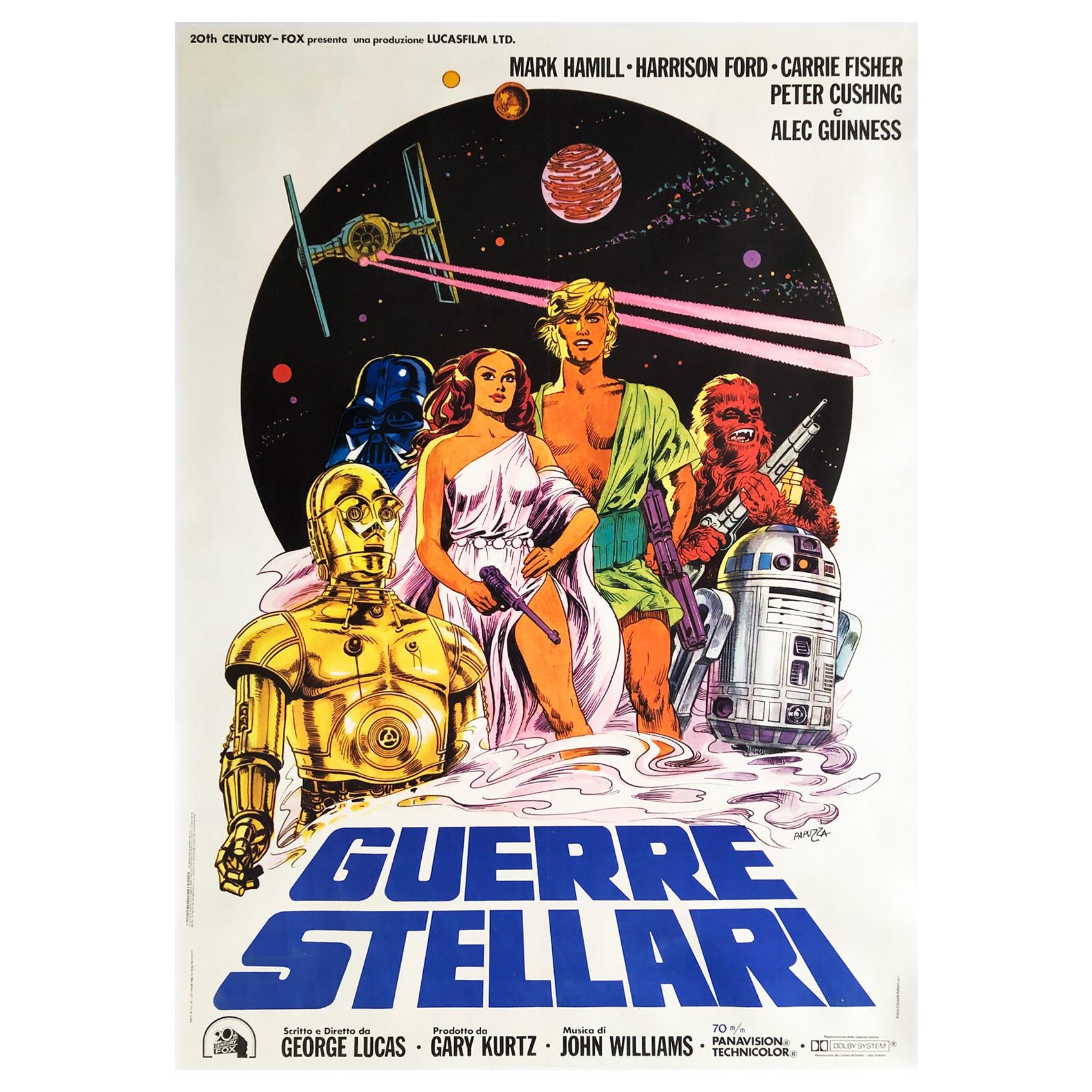 Star Wars Original Italian Film Movie Poster, 1977, Large