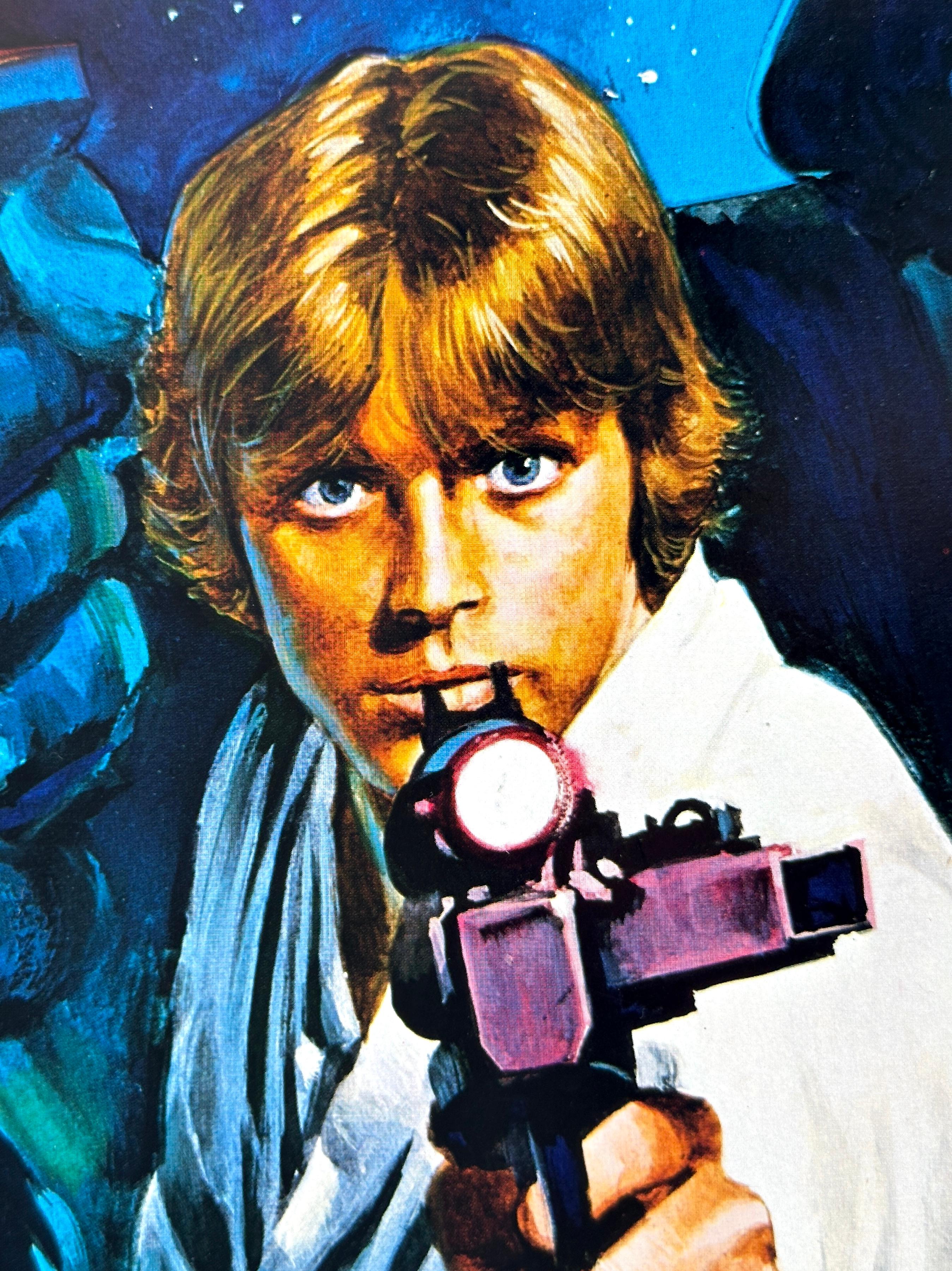 „Star Wars“ Original-Filmplakat im Originalstil von C Printer's Proof One Sheet, 1977 (Sonstiges) im Angebot