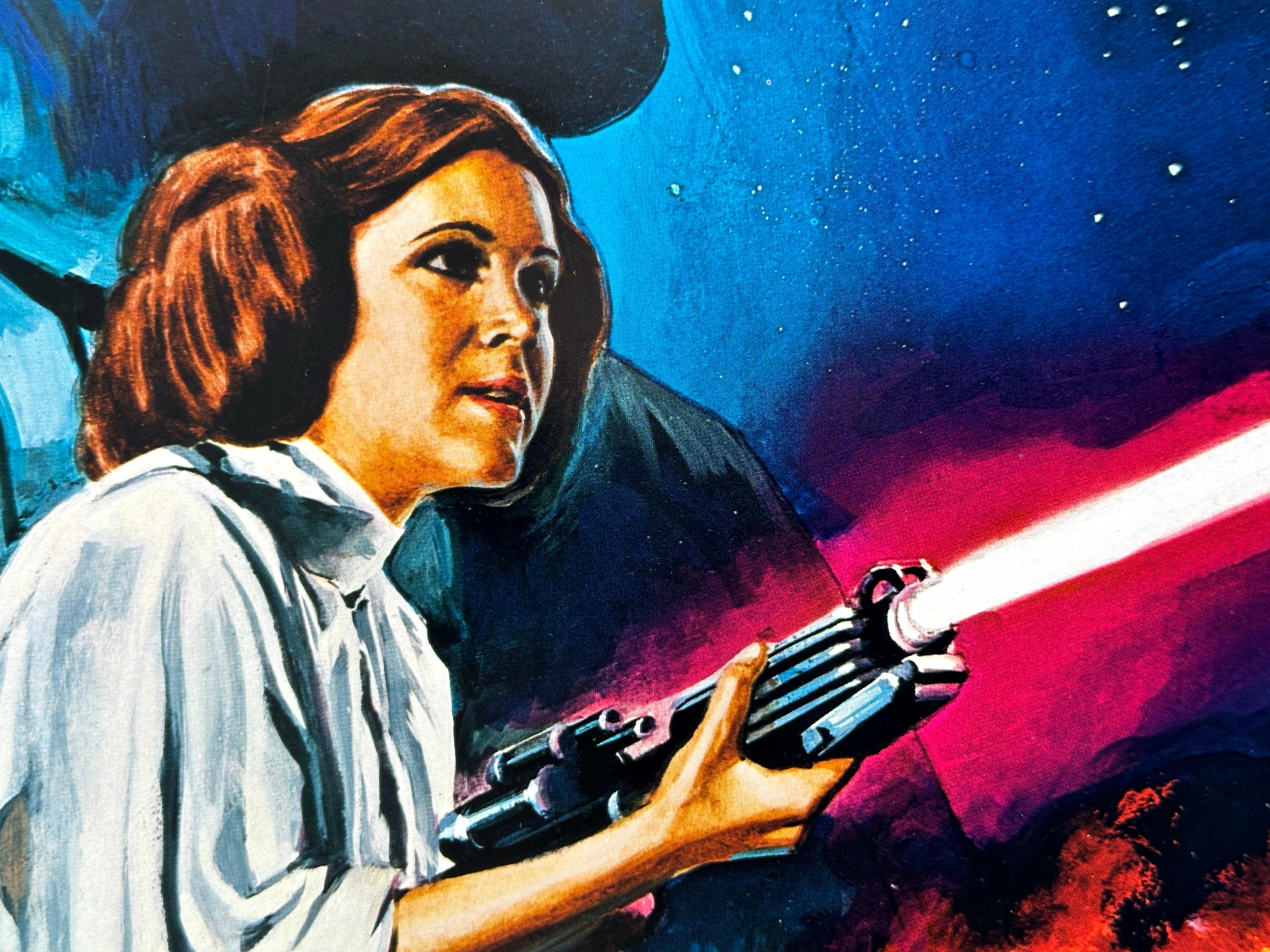 „Star Wars“ Original-Filmplakat im Originalstil von C Printer's Proof One Sheet, 1977 im Zustand „Gut“ im Angebot in Devon, GB