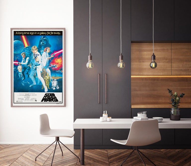 'Star Wars' Original Vintage Australian One Sheet Movie Poster, 1977 In Good Condition In Devon, GB