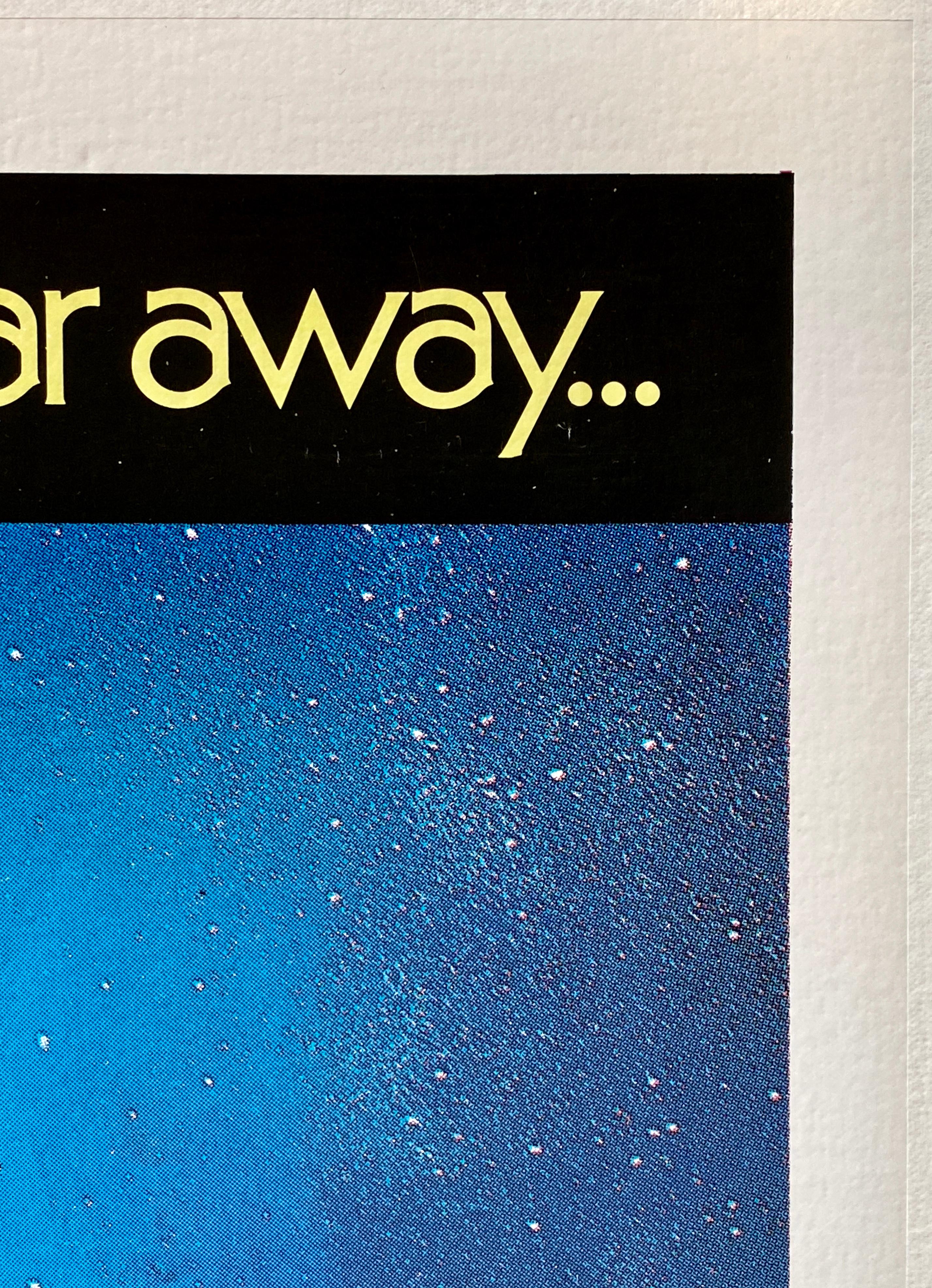 Late 20th Century 'Star Wars' Original Vintage Australian One Sheet Movie Poster, 1977