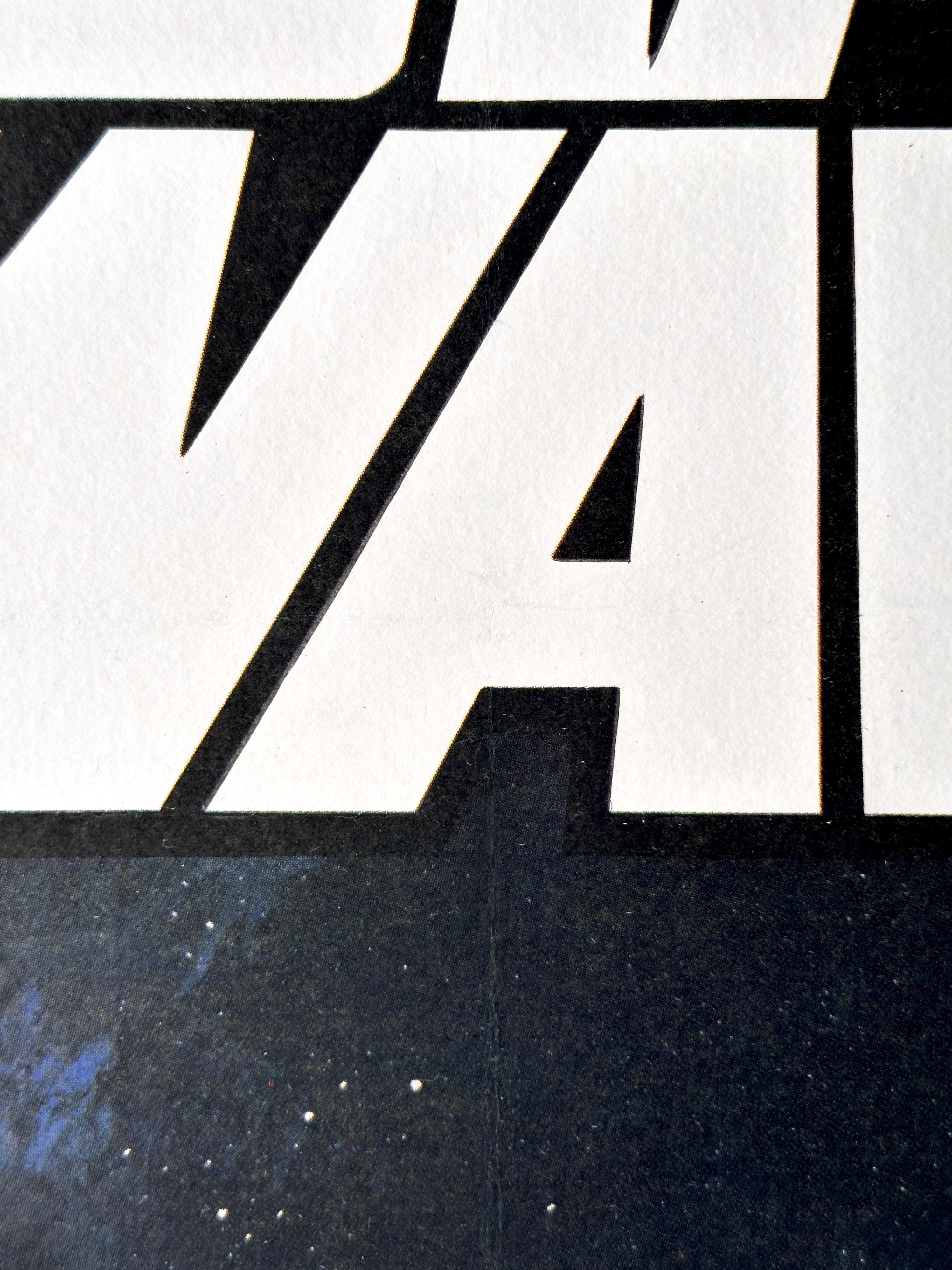 'Star Wars' Original Vintage British Quad Movie Poster by Tom Chantrell, 1977 For Sale 3