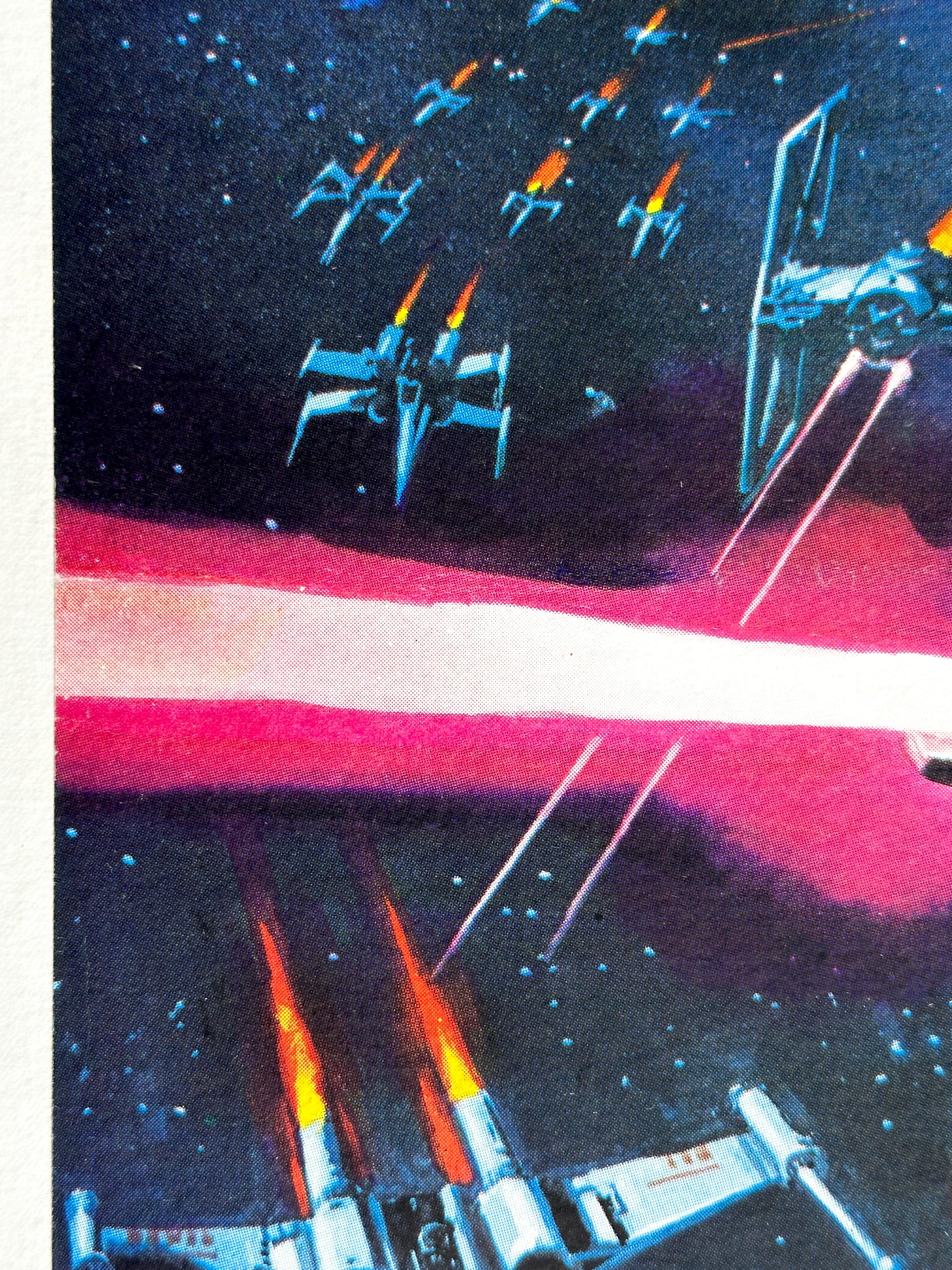 'Star Wars' Original Vintage British Quad Movie Poster by Tom Chantrell, 1977 For Sale 7