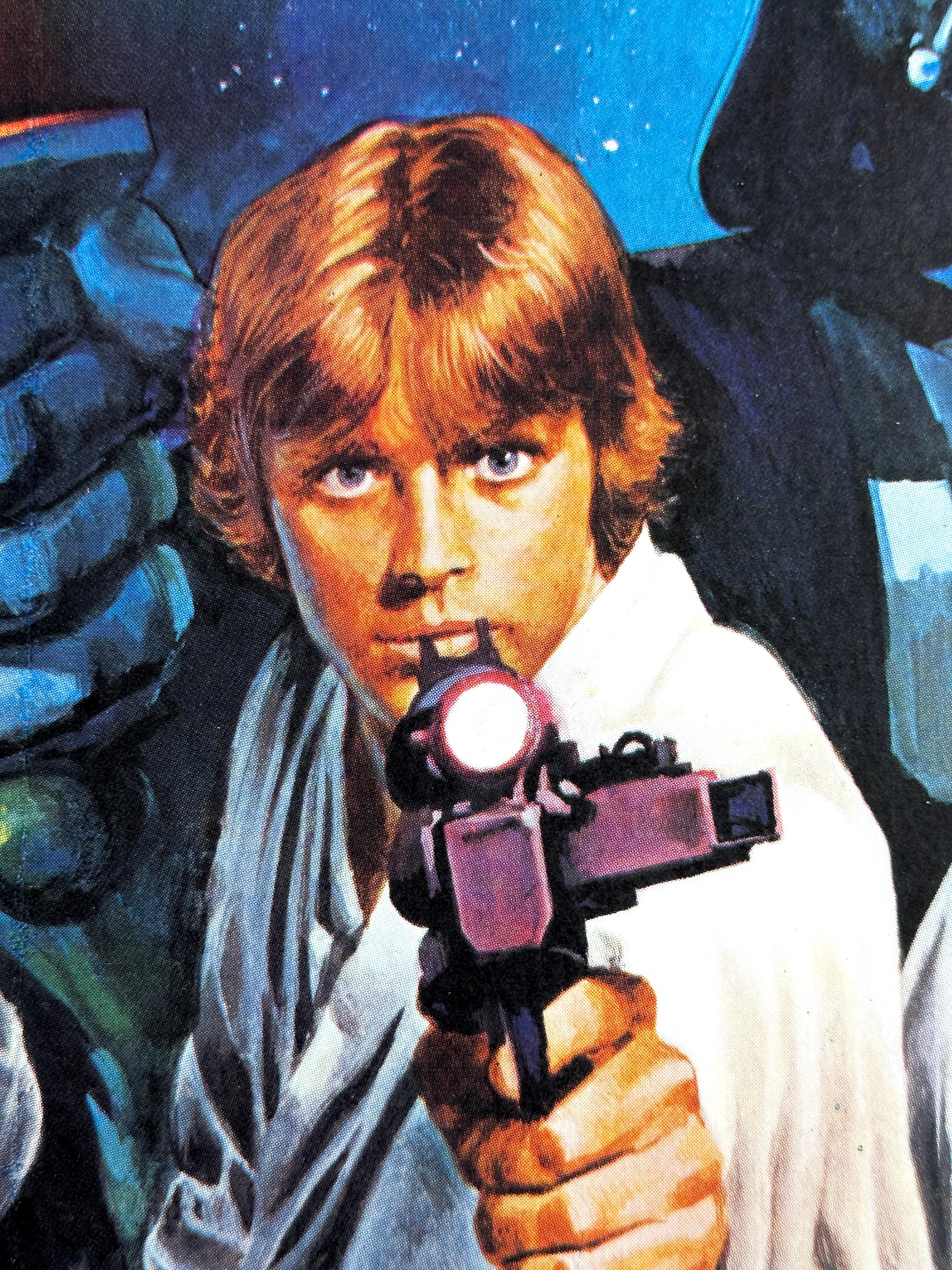 Other 'Star Wars' Original Vintage British Quad Movie Poster by Tom Chantrell, 1977 For Sale