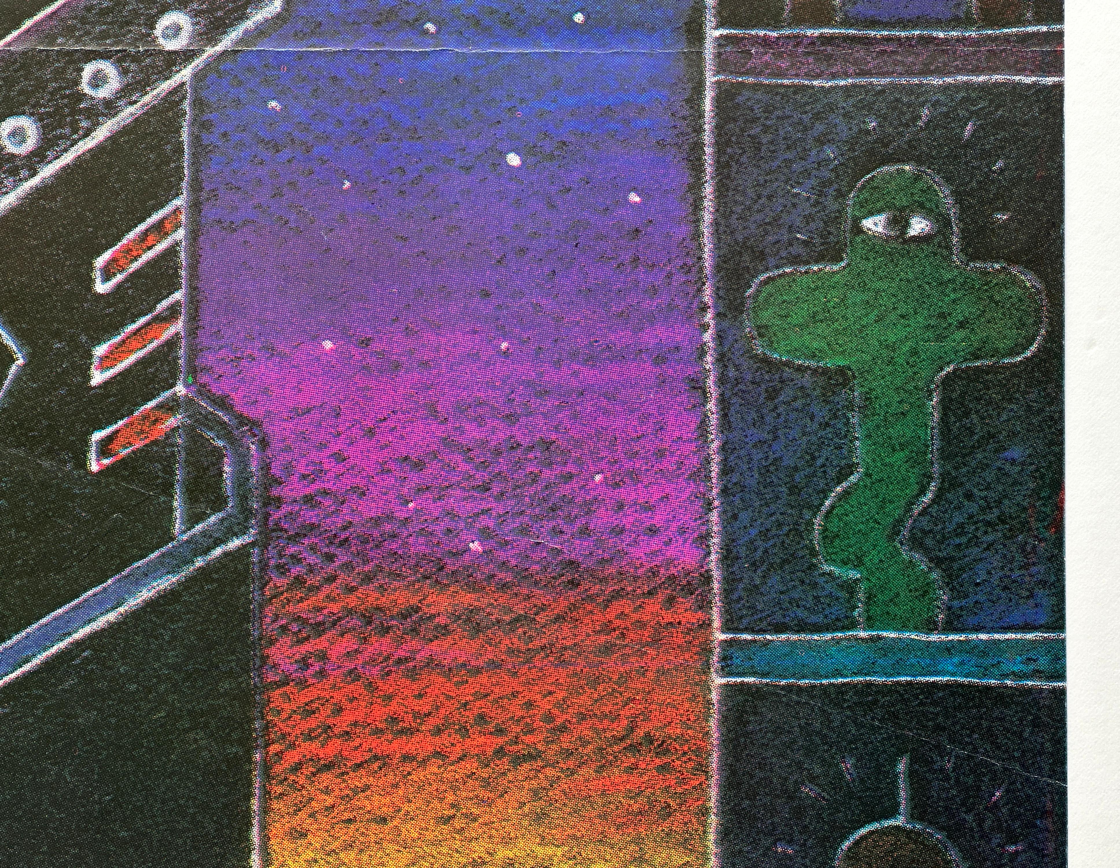 La guerra de las galaxias: cartel original de época, ruso, 1990 Papel en venta