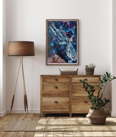 Star Wars R1982 Japanisches B2-Filmplakat, Noriyoshi Ohrai, Star Wars