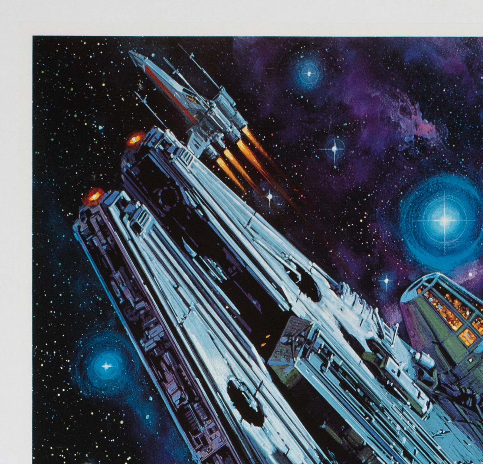 Giapponese Star Wars R1982 Poster cinematografico giapponese B2, Noriyoshi Ohrai in vendita
