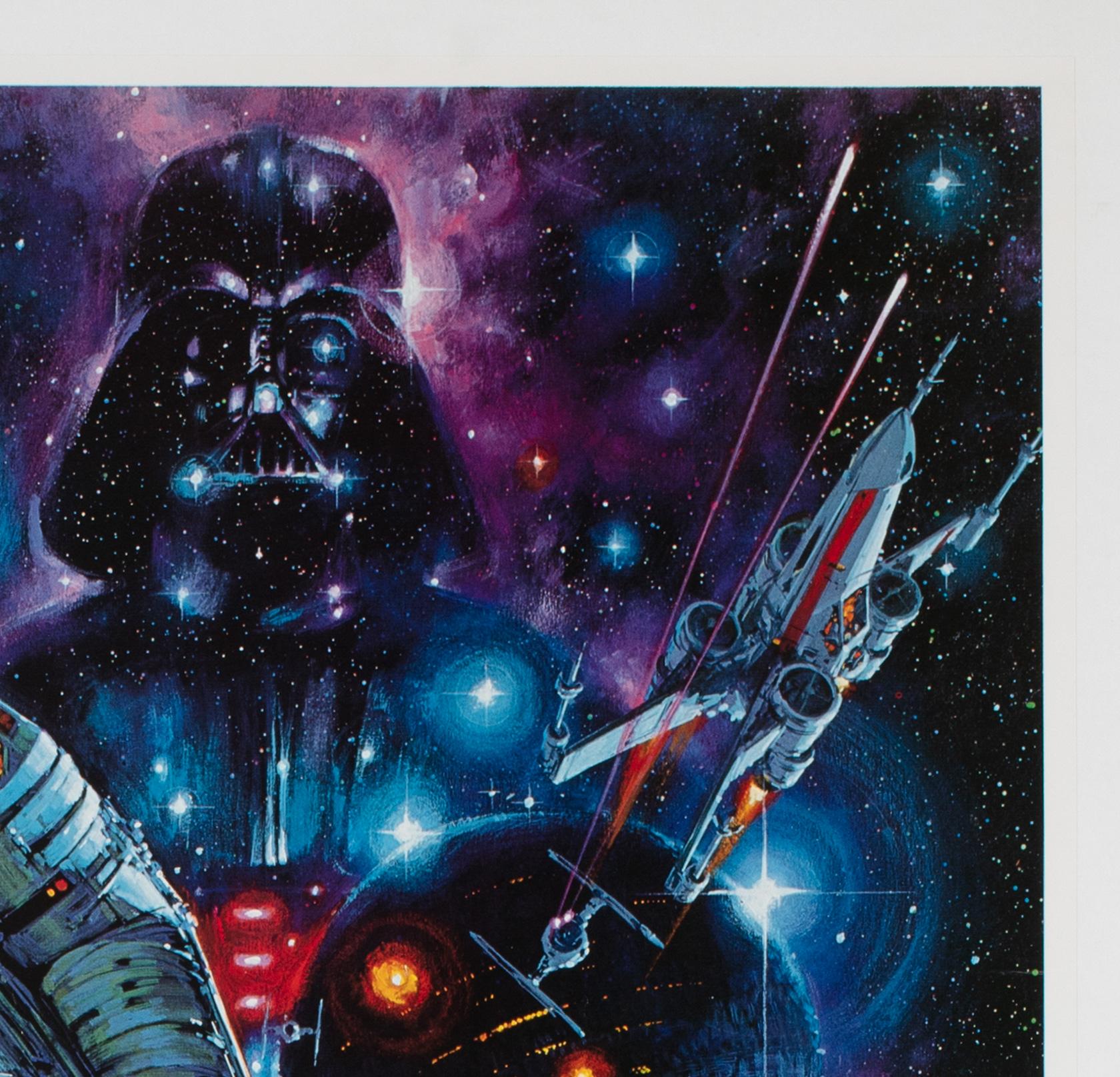 Star Wars R1982 Poster cinematografico giapponese B2, Noriyoshi Ohrai In condizioni buone in vendita a Bath, Somerset
