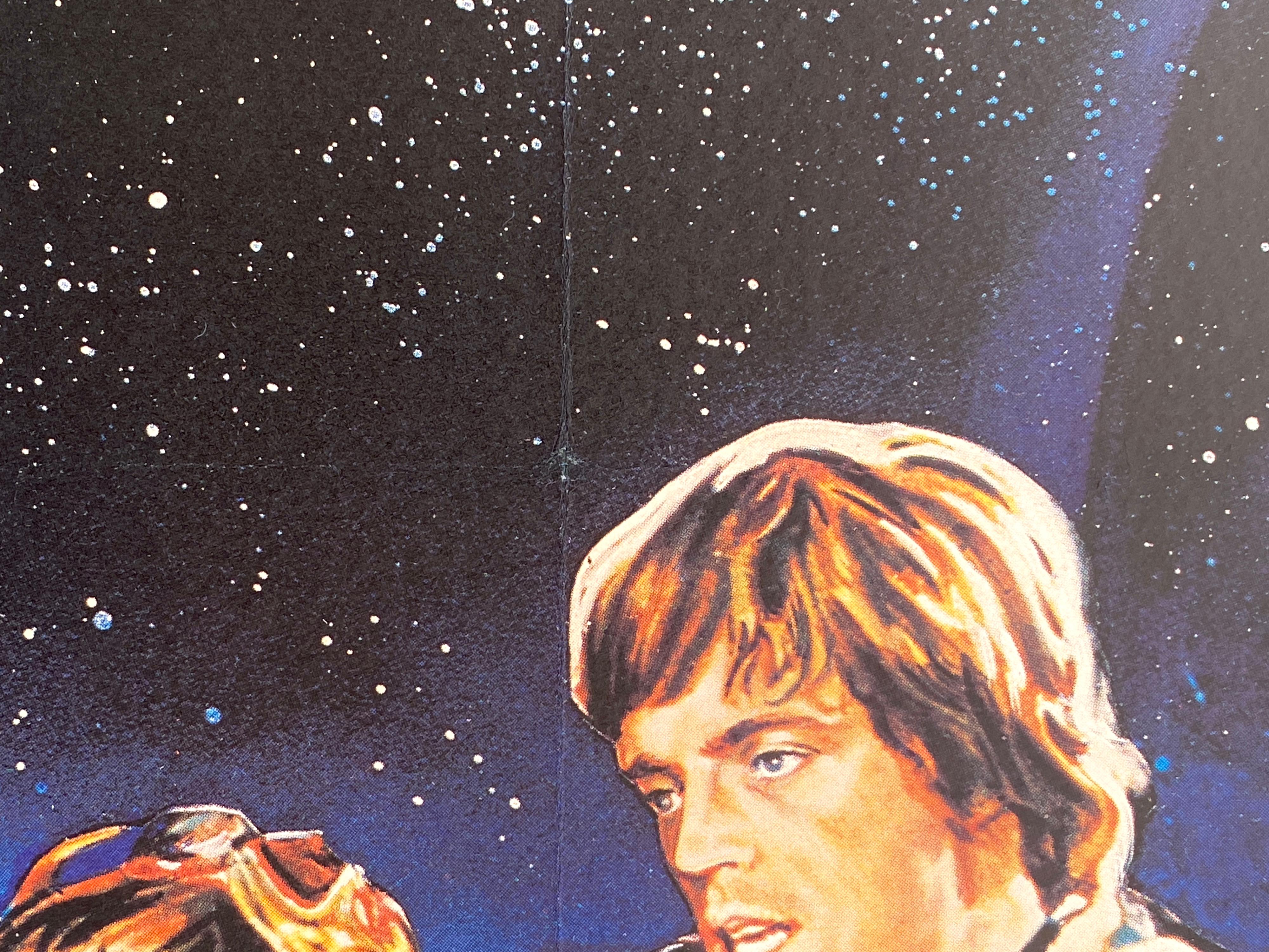 Star Wars 'Return of the Jedi' Original Vintage British Quad Movie Poster, 1983 2